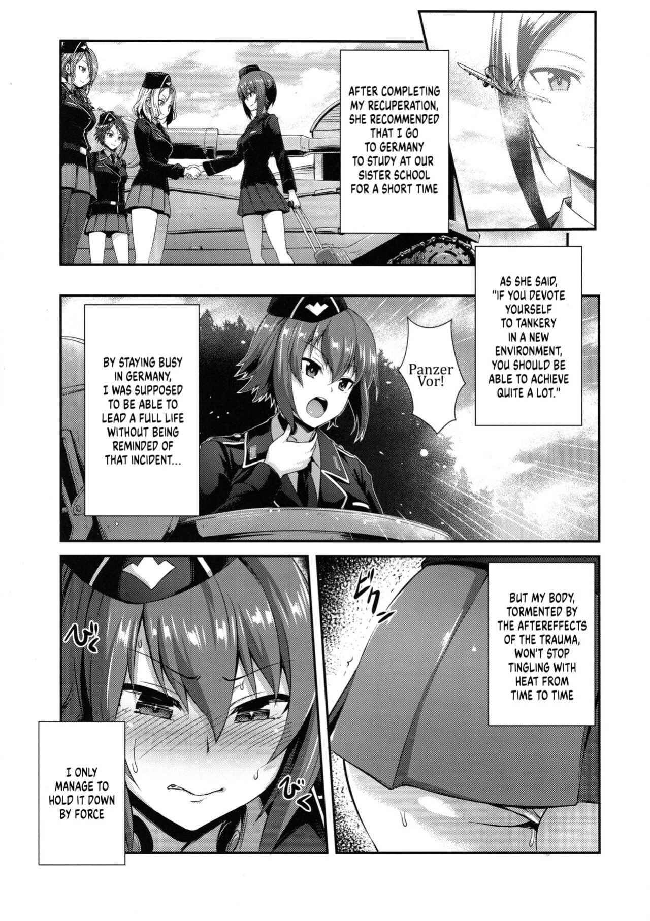 (C94) [chested (Tokupyon)] The Way How a Matriarch is Brought Up - Maho's Case, Top (Girls und Panzer)