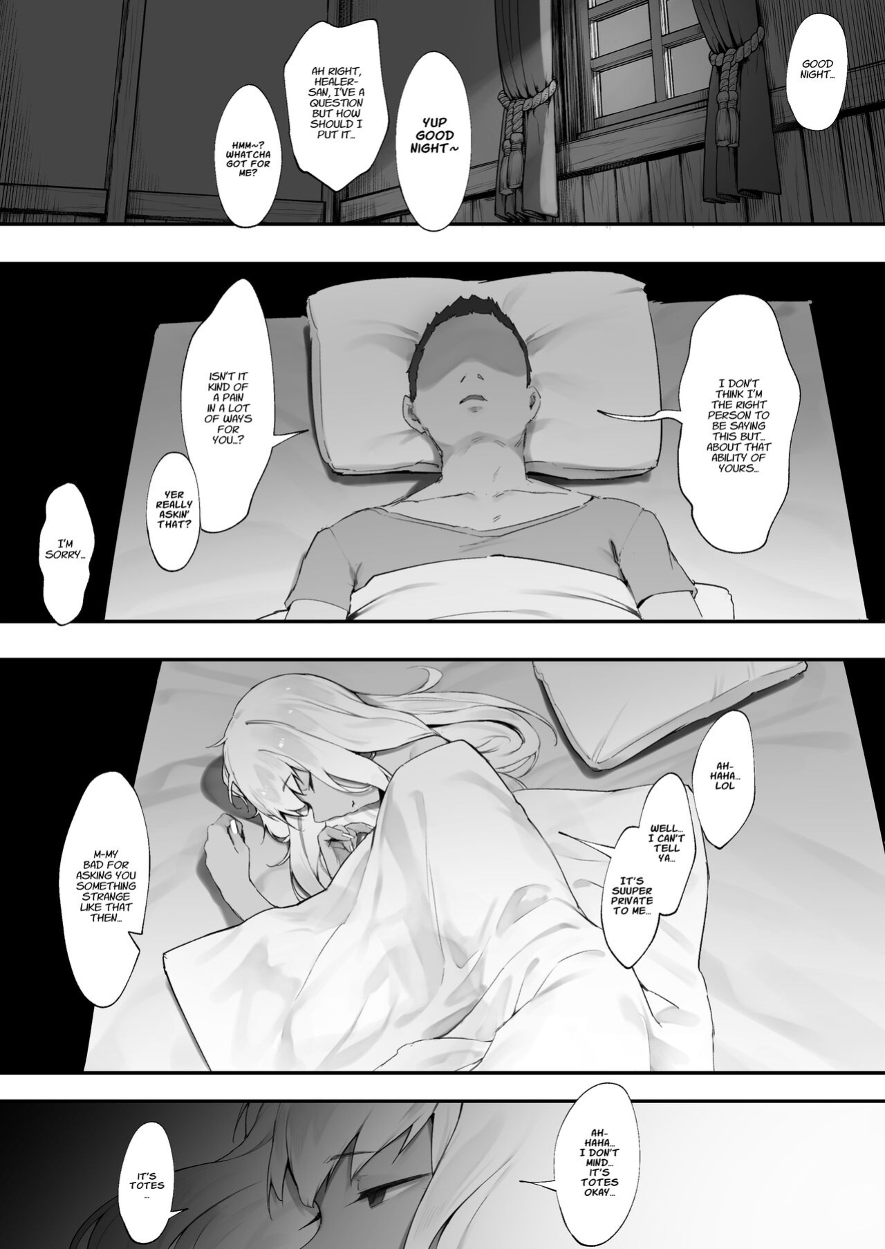 [Nigiri Usagi] Sex Suru to SP o Kaifuku Shitekureru Kuro Gyaru Healer [Kouhen] | The Black Gal Healer who Recovers Your SP When You Have SEX [Part 2] [Kyuume]