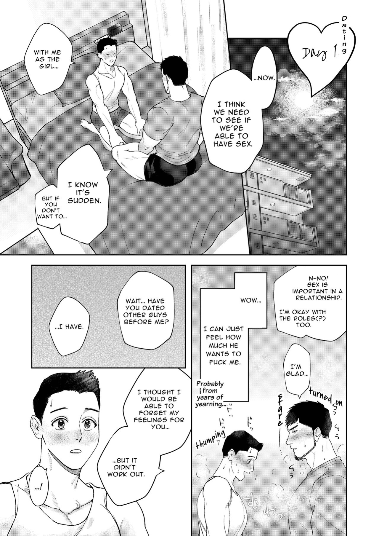 [Tararan (Tara)] Dekkai Shinyuu ni Kataomoi Saretemashita | My Burly Best Friend's Unrequited Love