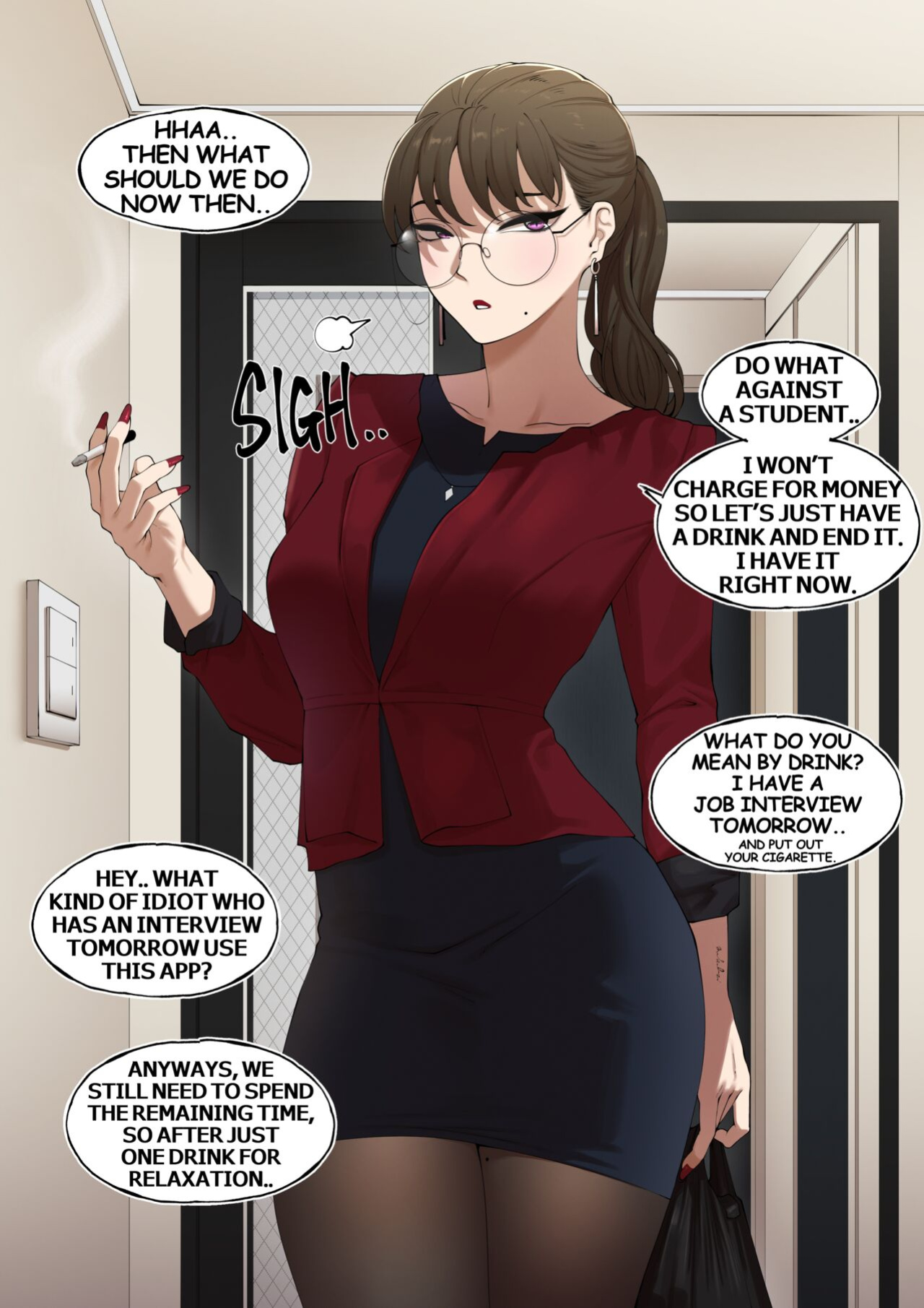 [ABBB] Delivery MILF