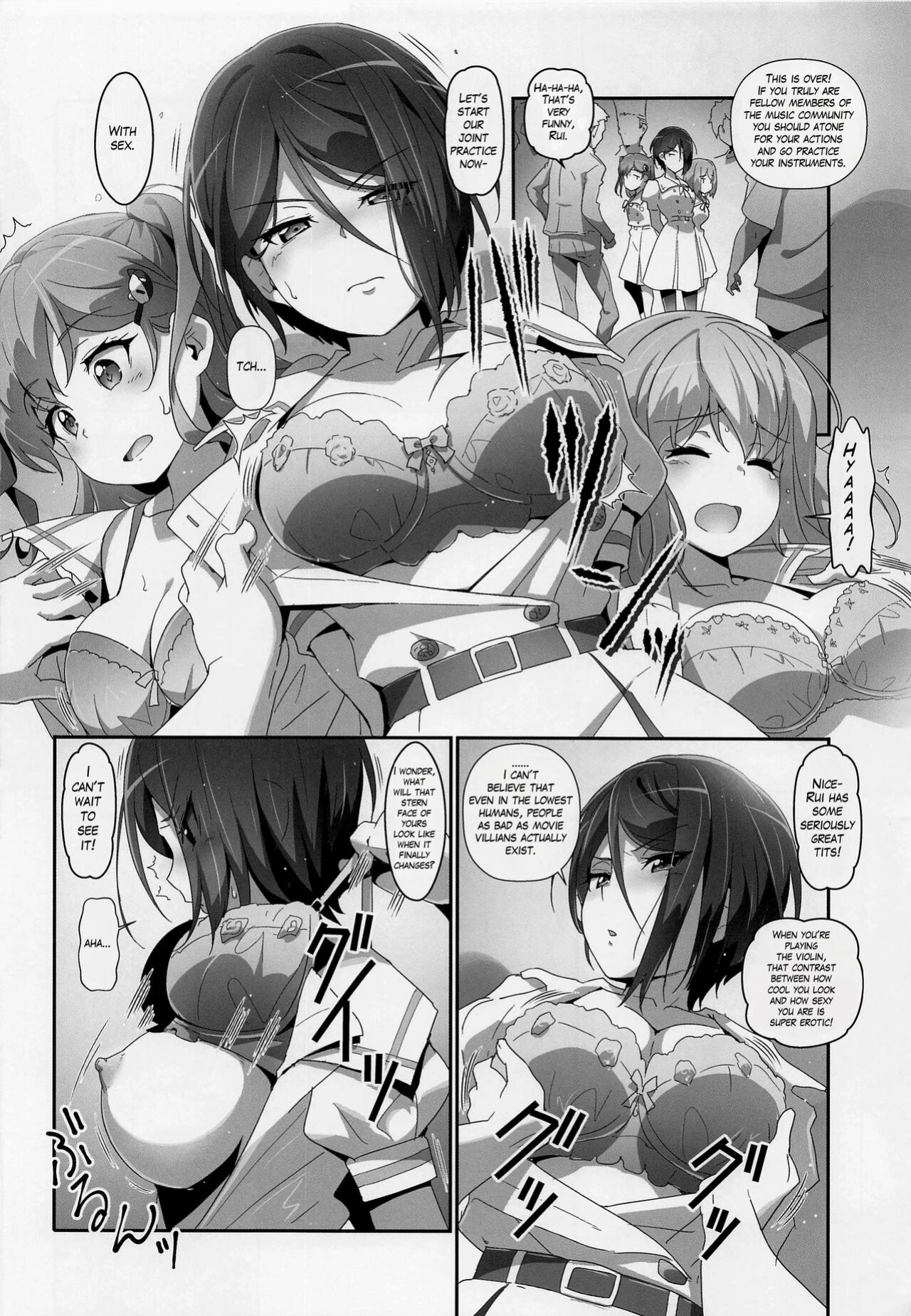 (C99) [Heart Manju Mania (Akata Izuki, Matsumori Shou)] EroYoro? 10 -Go to the Lunatic Forest- (BanG Dream!) [MTL]