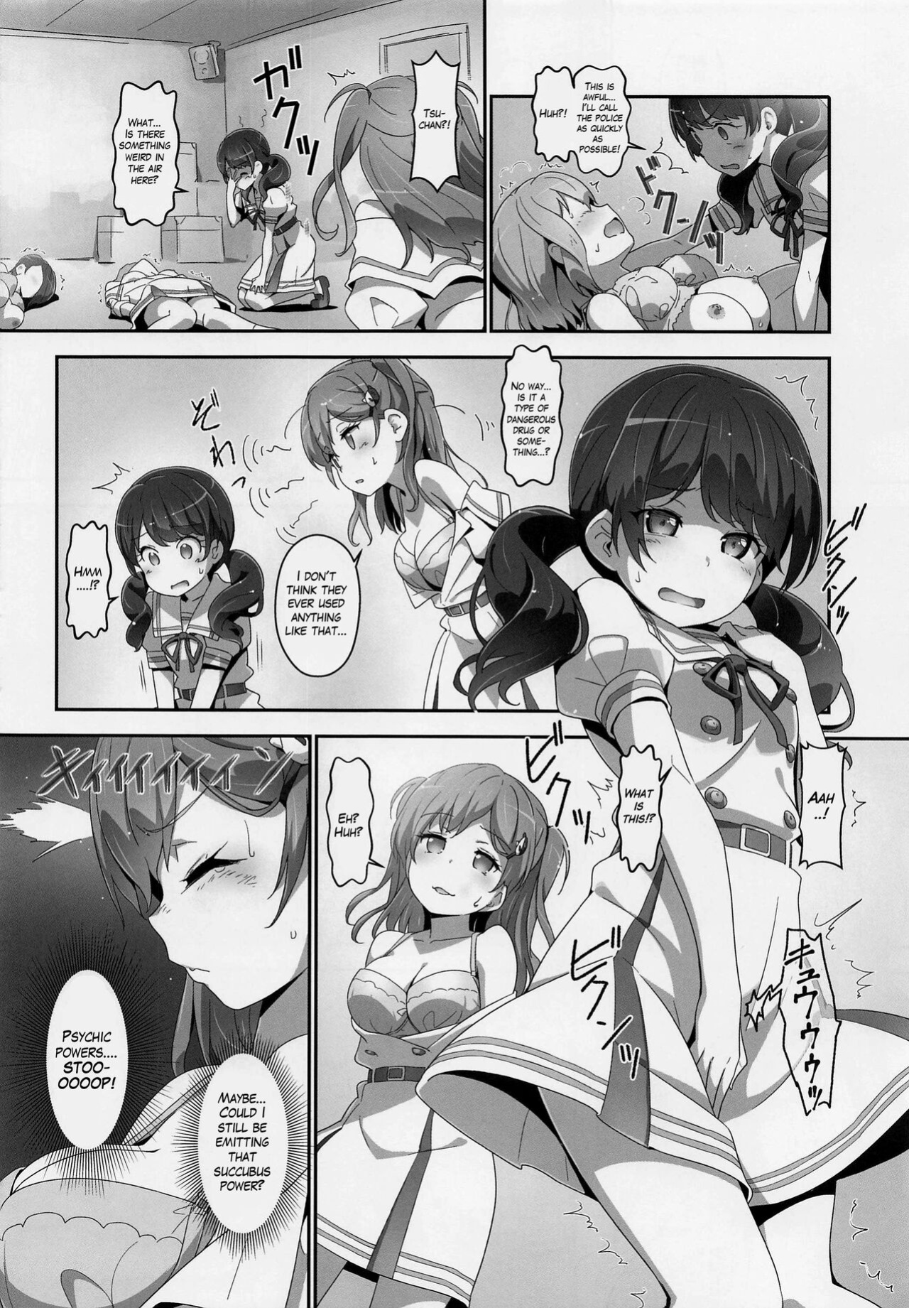 (C99) [Heart Manju Mania (Akata Izuki, Matsumori Shou)] EroYoro? 10 -Go to the Lunatic Forest- (BanG Dream!) [MTL]