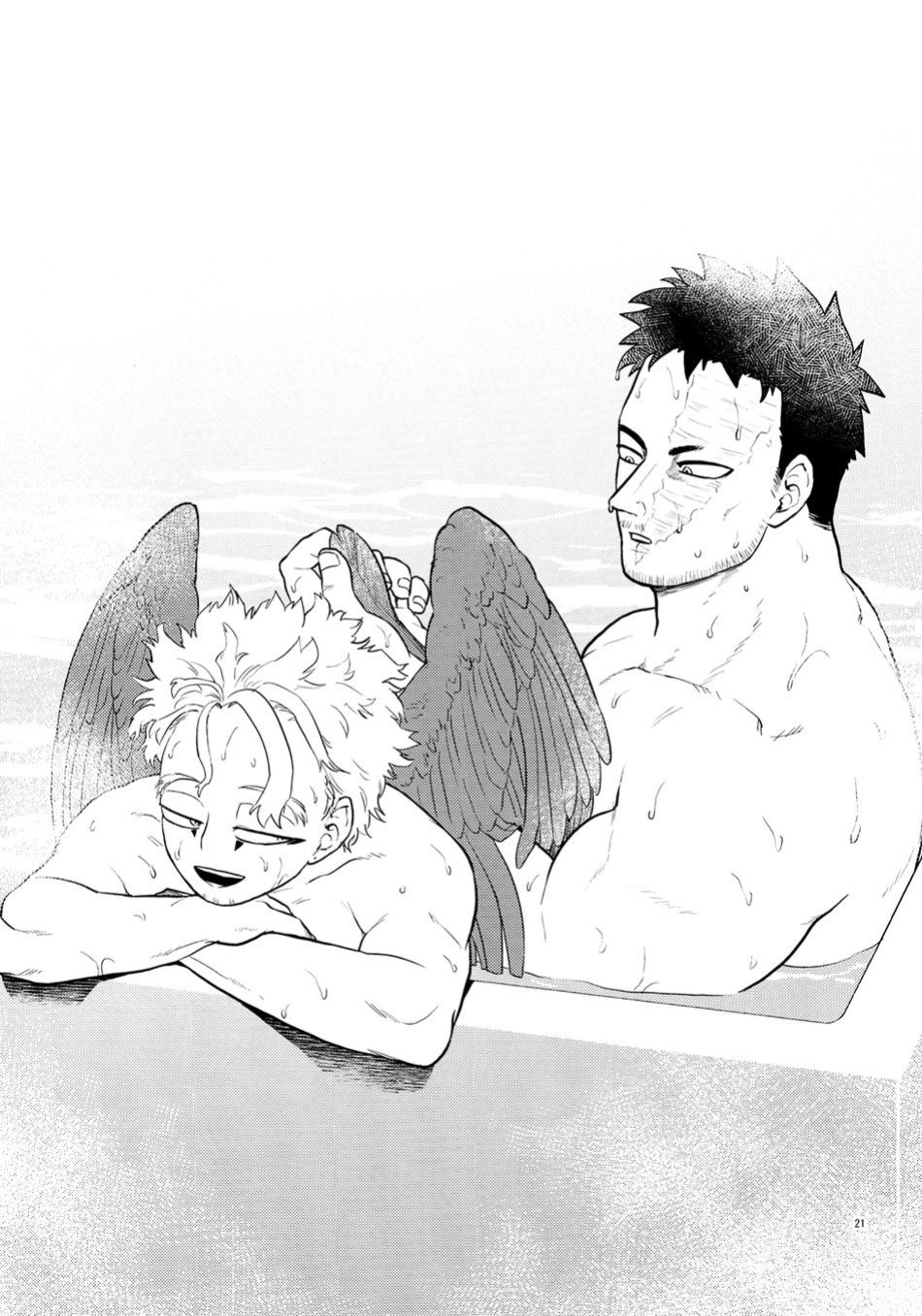 (FLAME WING DR2021) [Tousoku Chokusen Undou (Pain)] enholog #02 (Boku no Hero Academia) {tukkeebum}