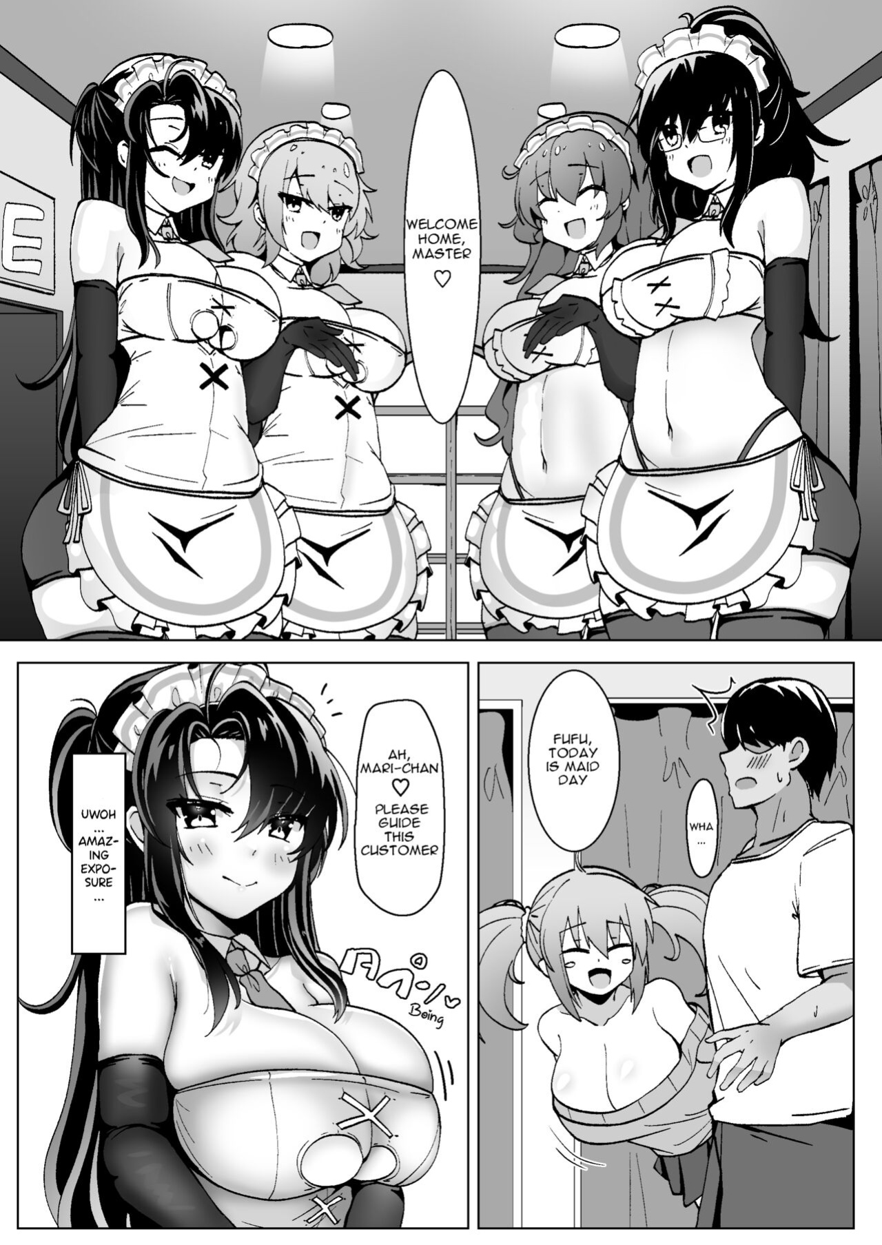 [FAP Seisakusho (Takimoto Yukari)] Bottakuri KonCafe Nanka ni Do-Hamari Shichatta ne | It Looks Like You Got Addicted to Koncafe But It's A Total Rip-Off [Hikari no Kaze]