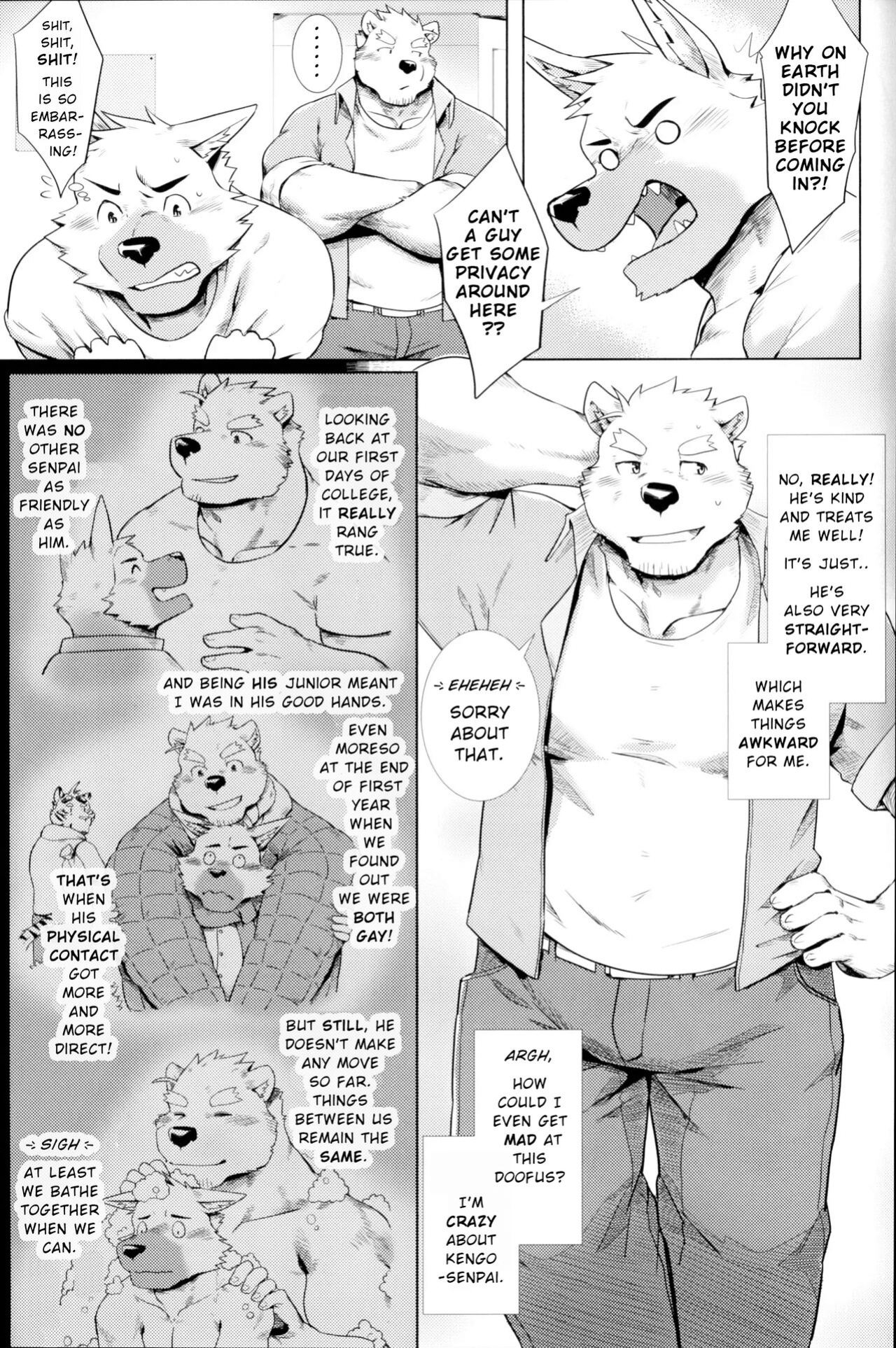 (Kemoket 9.5) [Mitsuwa Building (Taki Kaze)] HAPPY VALENTINE'S (Otoko Matsuri Bangaigou featuring TKA)