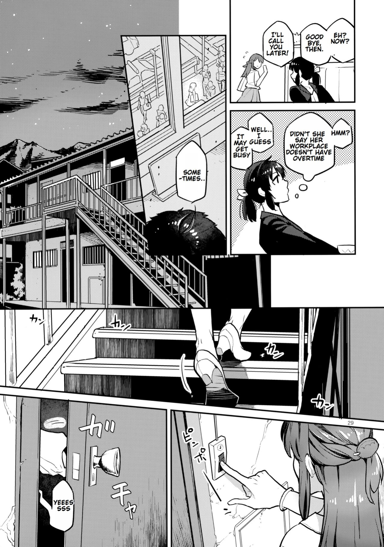 [Karegare (Kagami, Rei)] Doukyusei Fuuzoku | Hooker Classmates [Ivami Naparam]