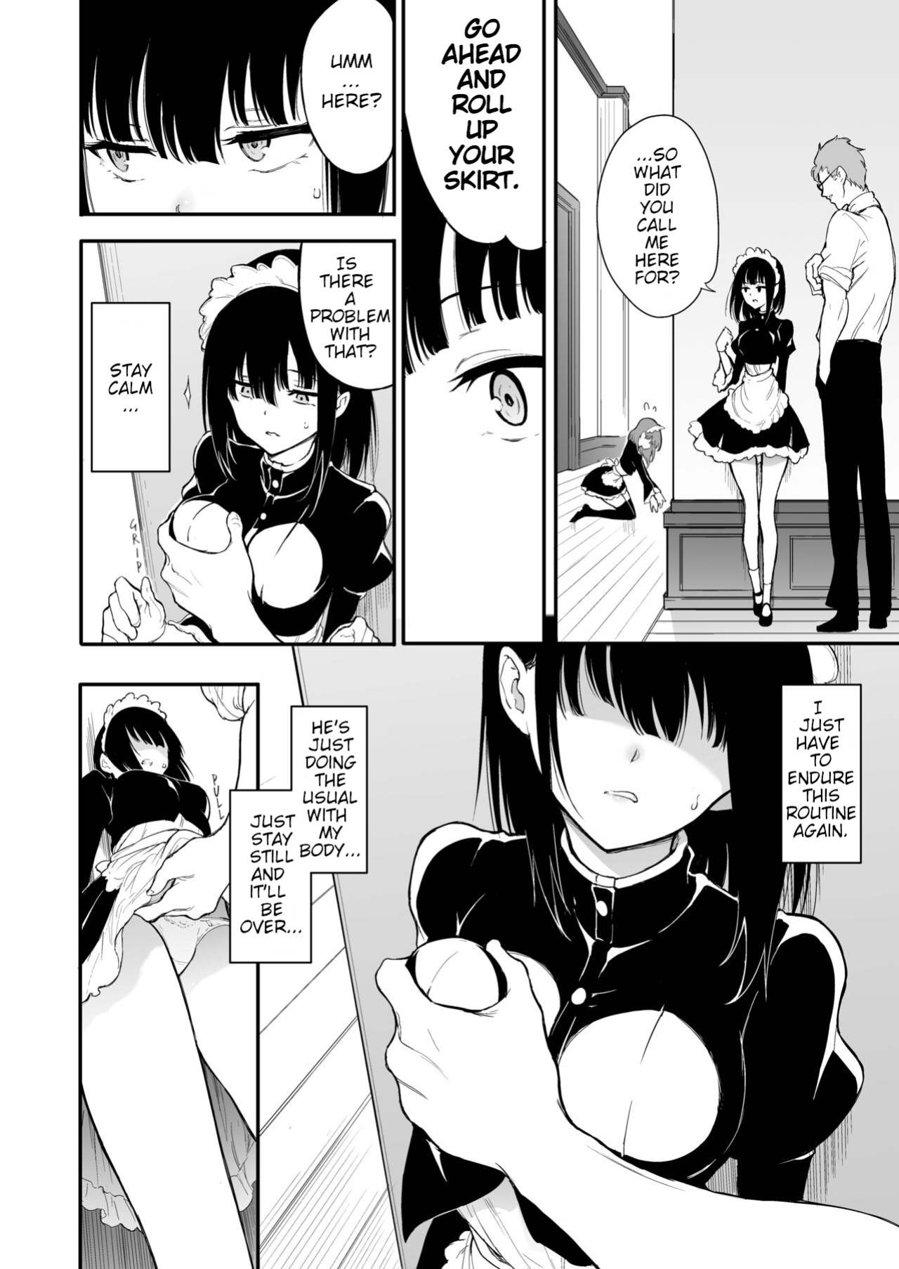 [Kyockchokyock (Kyockcho)] Maid Kyouiku. 3 -Botsuraku Kizoku Rurikawa Tsubaki-