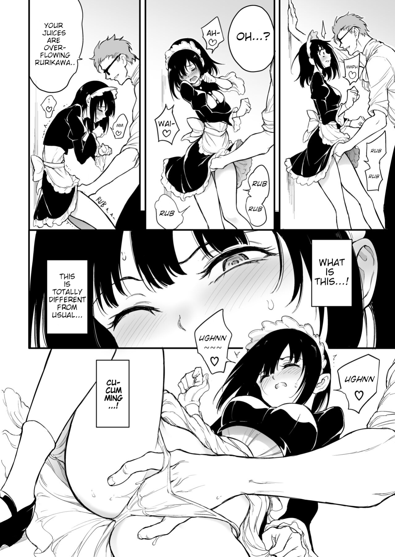 [Kyockchokyock (Kyockcho)] Maid Kyouiku. 3 -Botsuraku Kizoku Rurikawa Tsubaki-