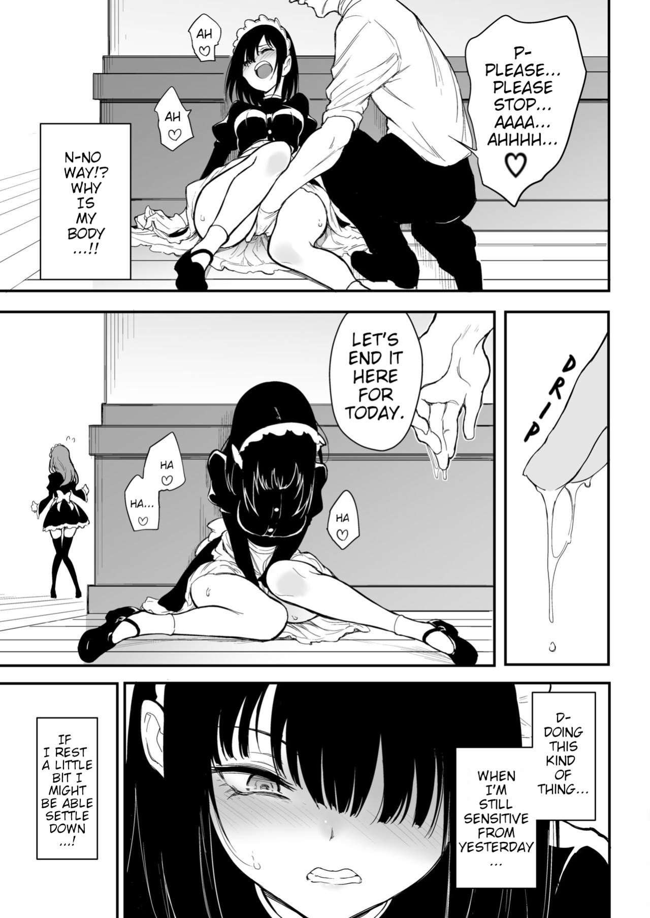 [Kyockchokyock (Kyockcho)] Maid Kyouiku. 3 -Botsuraku Kizoku Rurikawa Tsubaki-
