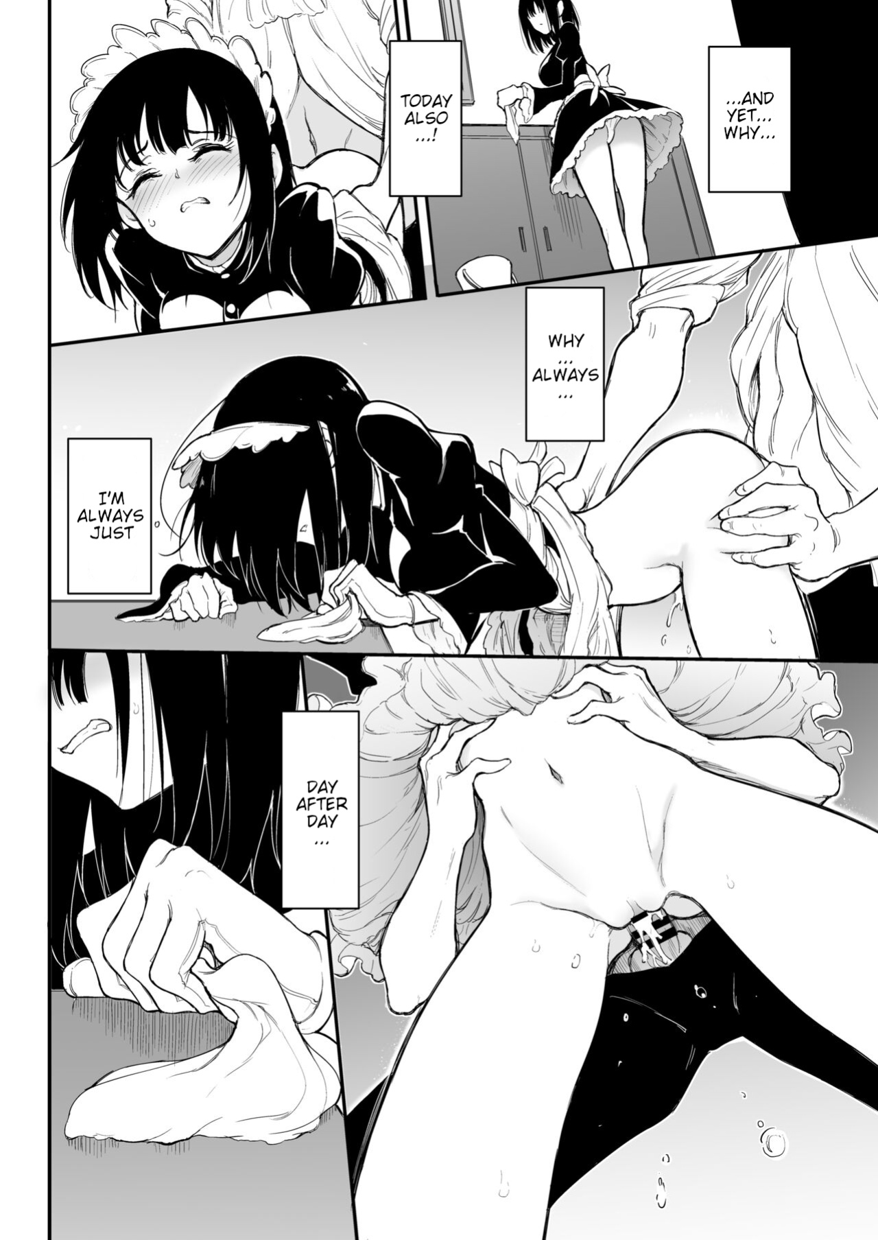 [Kyockchokyock (Kyockcho)] Maid Kyouiku. 3 -Botsuraku Kizoku Rurikawa Tsubaki-