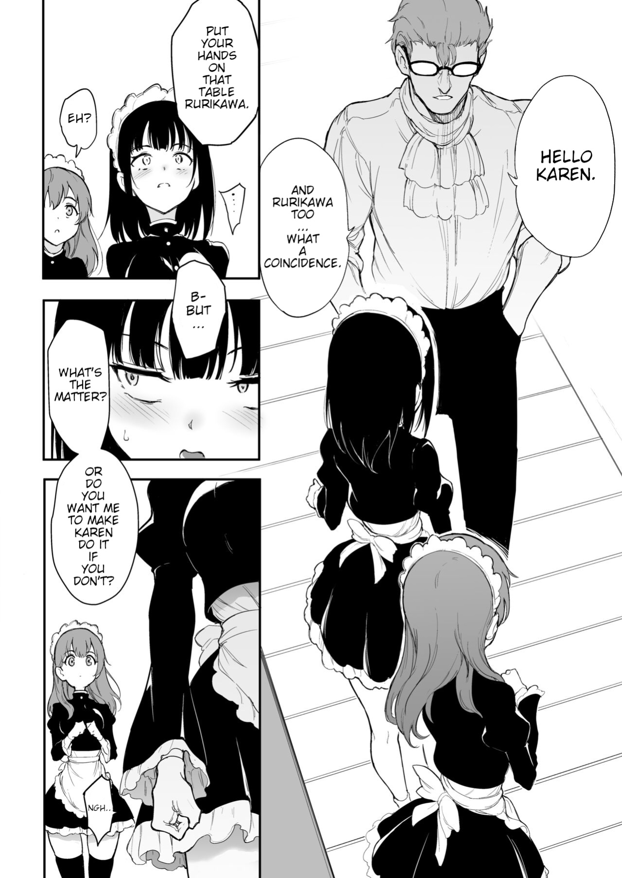 [Kyockchokyock (Kyockcho)] Maid Kyouiku. 3 -Botsuraku Kizoku Rurikawa Tsubaki-