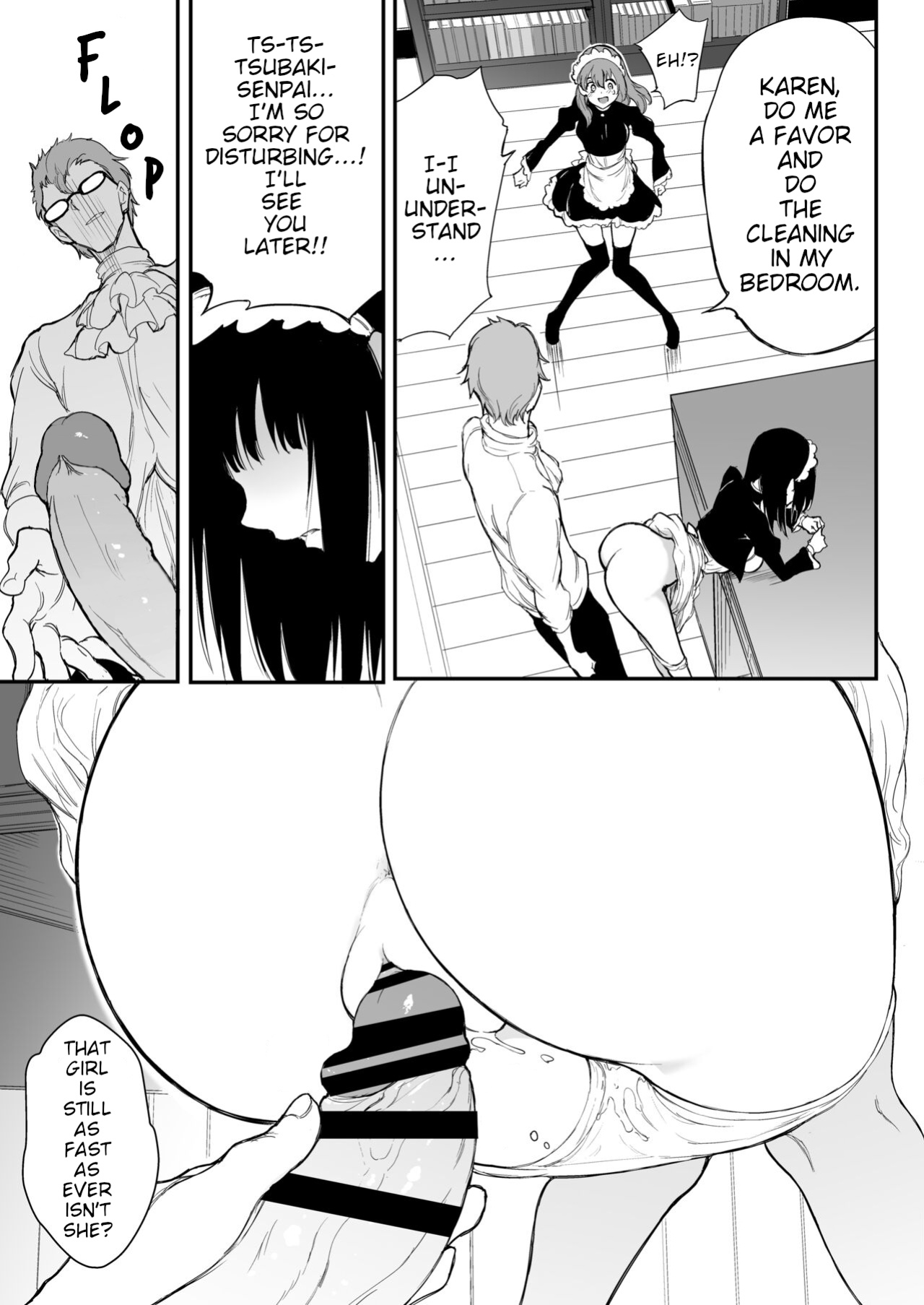 [Kyockchokyock (Kyockcho)] Maid Kyouiku. 3 -Botsuraku Kizoku Rurikawa Tsubaki-