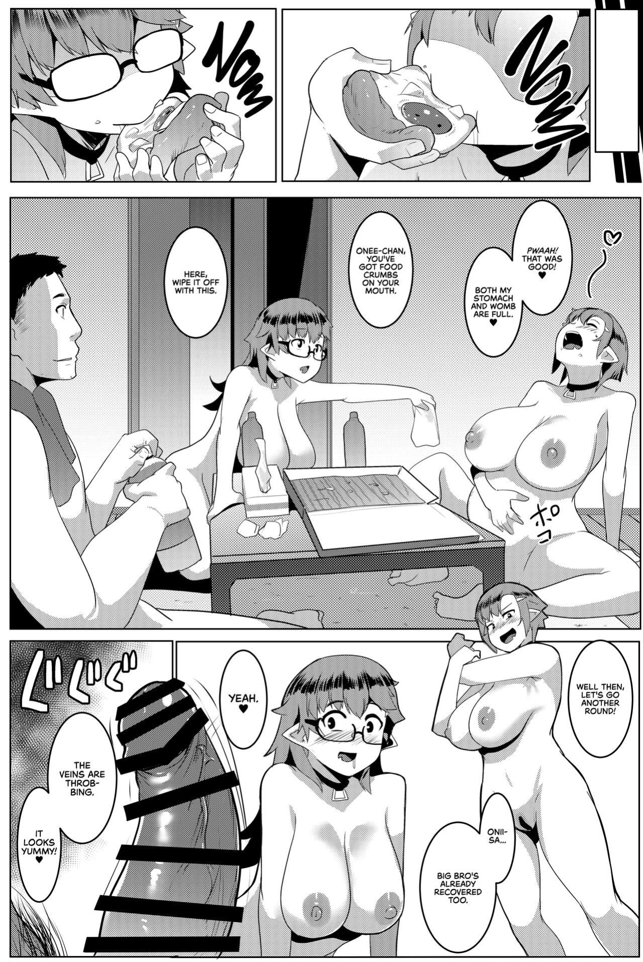 [Hitsuji Kikaku (Muneshiro)] Imouto wa Mesu Orc 5 | My Little Sisters are Slutty Orcs 5 {RedLantern}