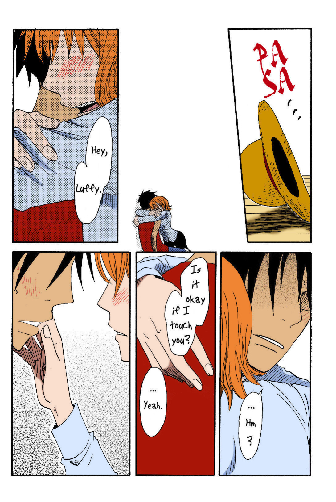 [CHANNEL KING (Fujisaki Kazuko)] Dakishimetara Kiss o Shiyou. (One Piece) [Colorized]