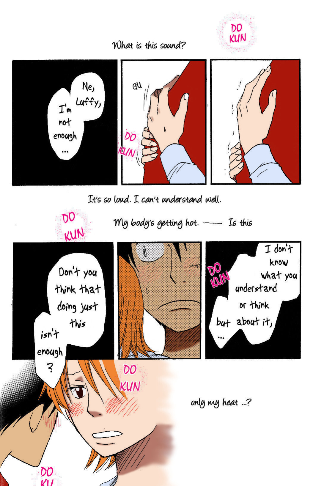 [CHANNEL KING (Fujisaki Kazuko)] Dakishimetara Kiss o Shiyou. (One Piece) [Colorized]