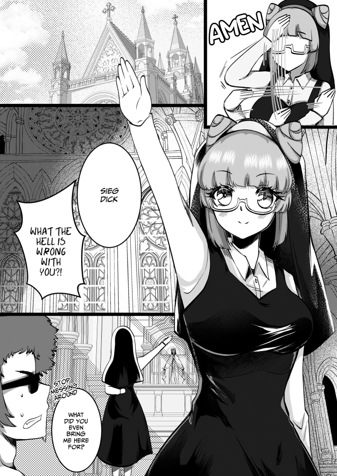 [Artist: puchik0] The Retarded President Series 1-2