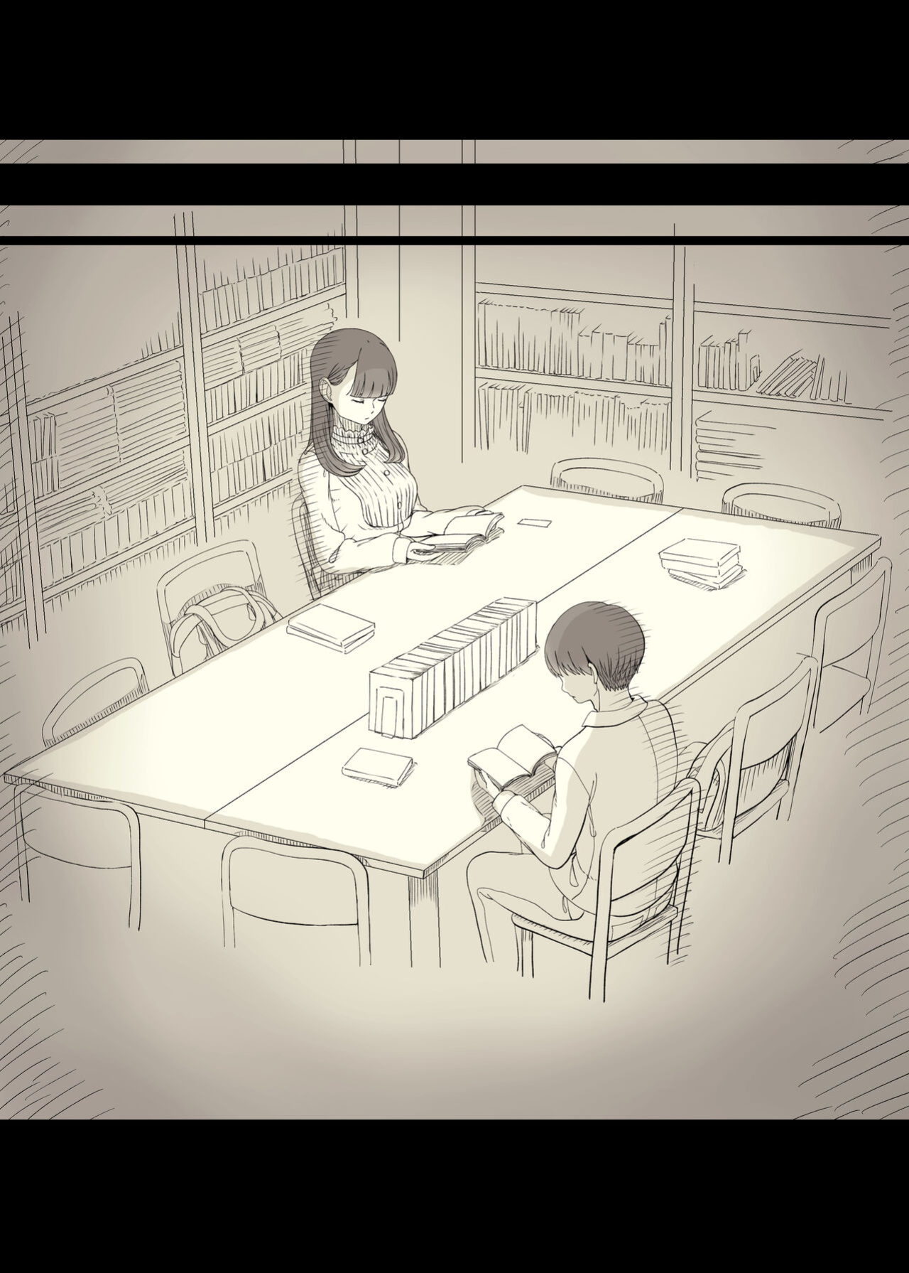 [Himawari no Tane (Taneno Nakami)] Bungaku Joshi ni Taberareru 4 | Eaten Up by the Bookworm Girl 4