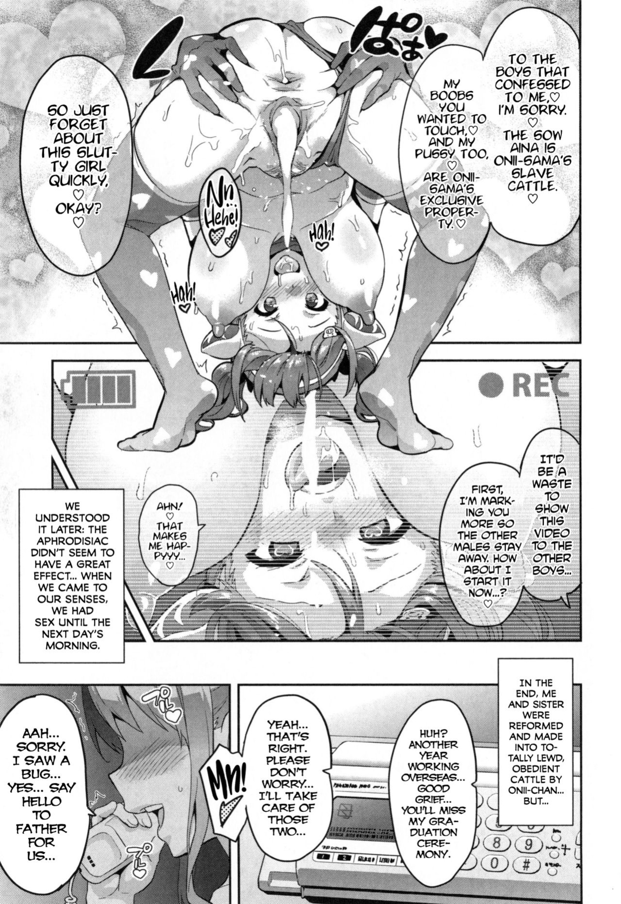 [Takeda Hiromitsu] Sister Breeder chapter 1-8 (+bonus) chapter 1-4 and 7 uncensored