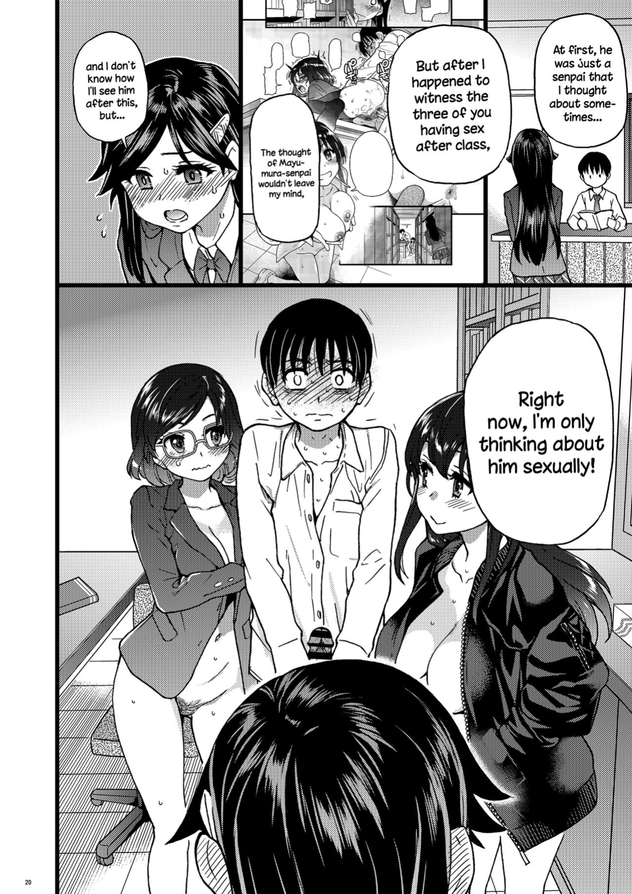 [Okina Keikaku (Shiwasu no Okina)] Watashi o Ecchi no Nakama ni Irete Kudasai [Komori Translations]
