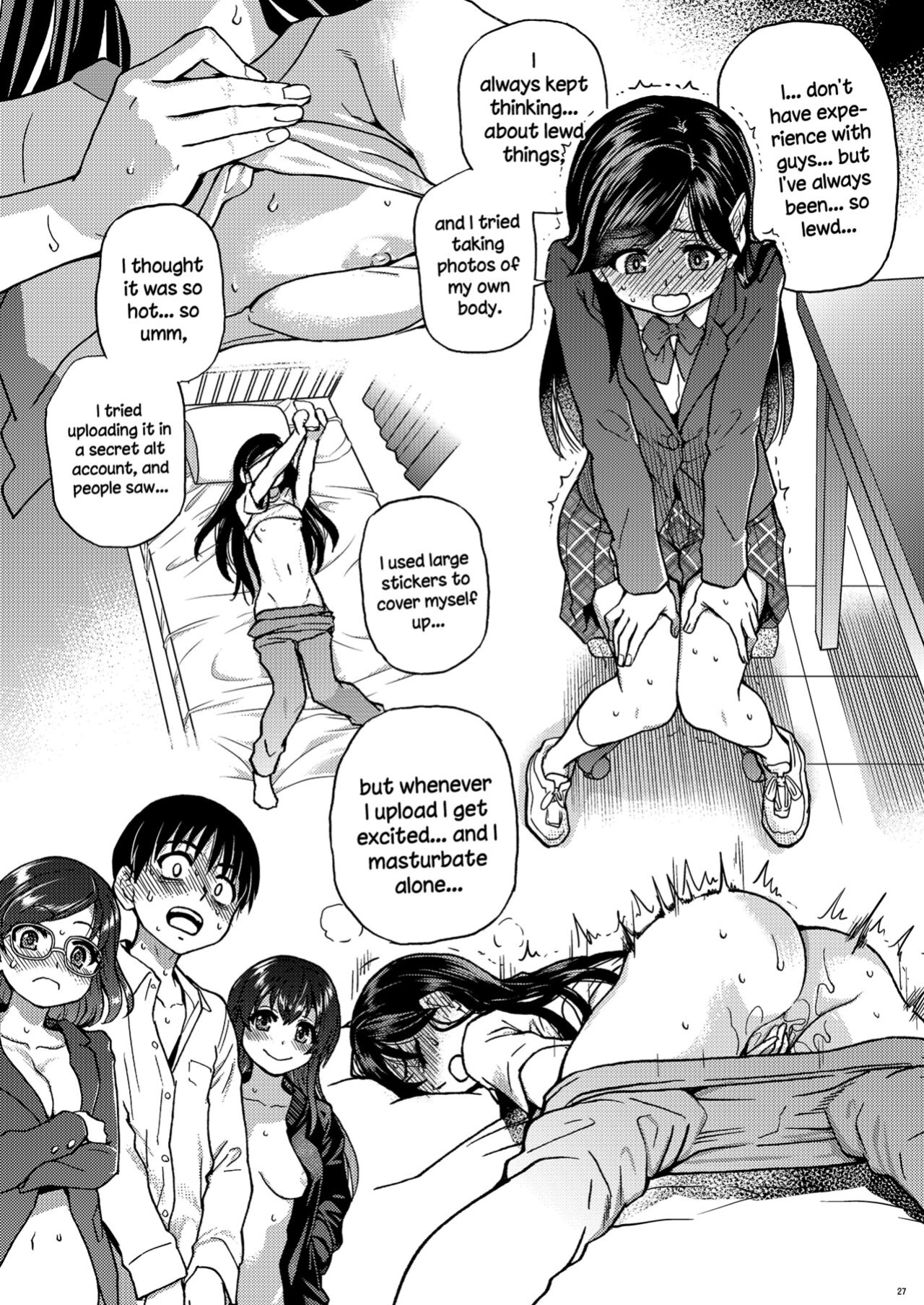 [Okina Keikaku (Shiwasu no Okina)] Watashi o Ecchi no Nakama ni Irete Kudasai [Komori Translations]