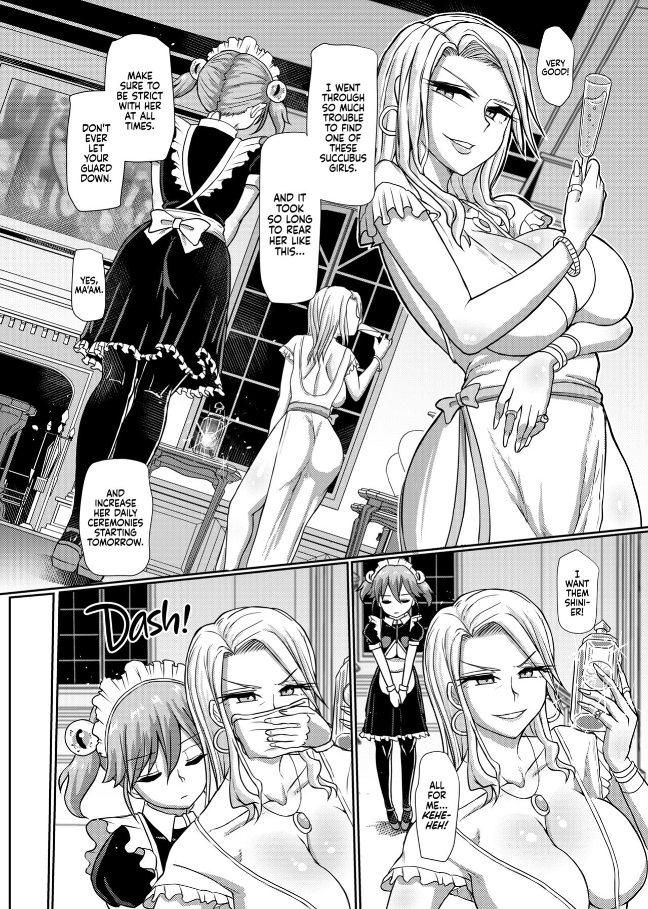 [Aoba Q Madou (Futaba Yodomu)] Milk Fetish Futanari Ojou-sama no Ikenai Sundome Onanie | Milk Fetish: Milady’s Endless Edging Masturbation [2d-market.com]