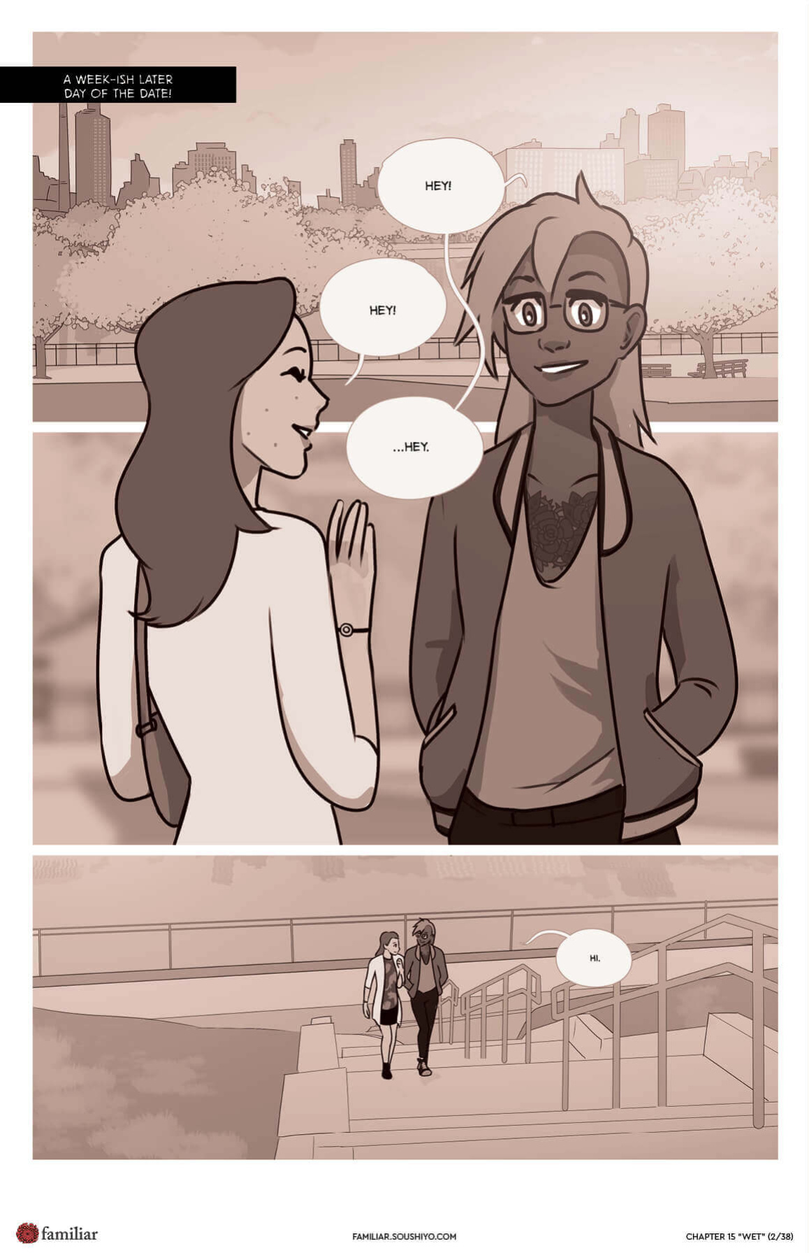 Familiar [Soushiyo] - Act 2 - Chapter 15 - Wet Part 1