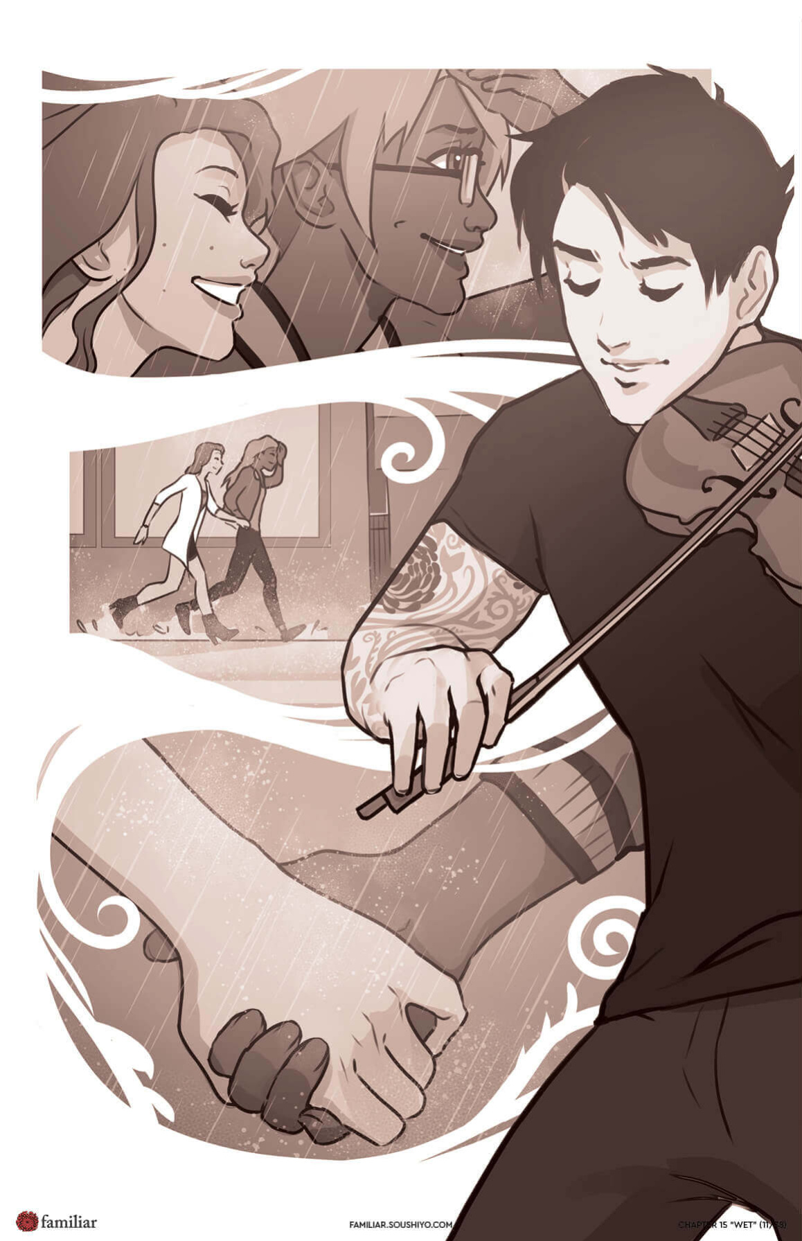 Familiar [Soushiyo] - Act 2 - Chapter 15 - Wet Part 1