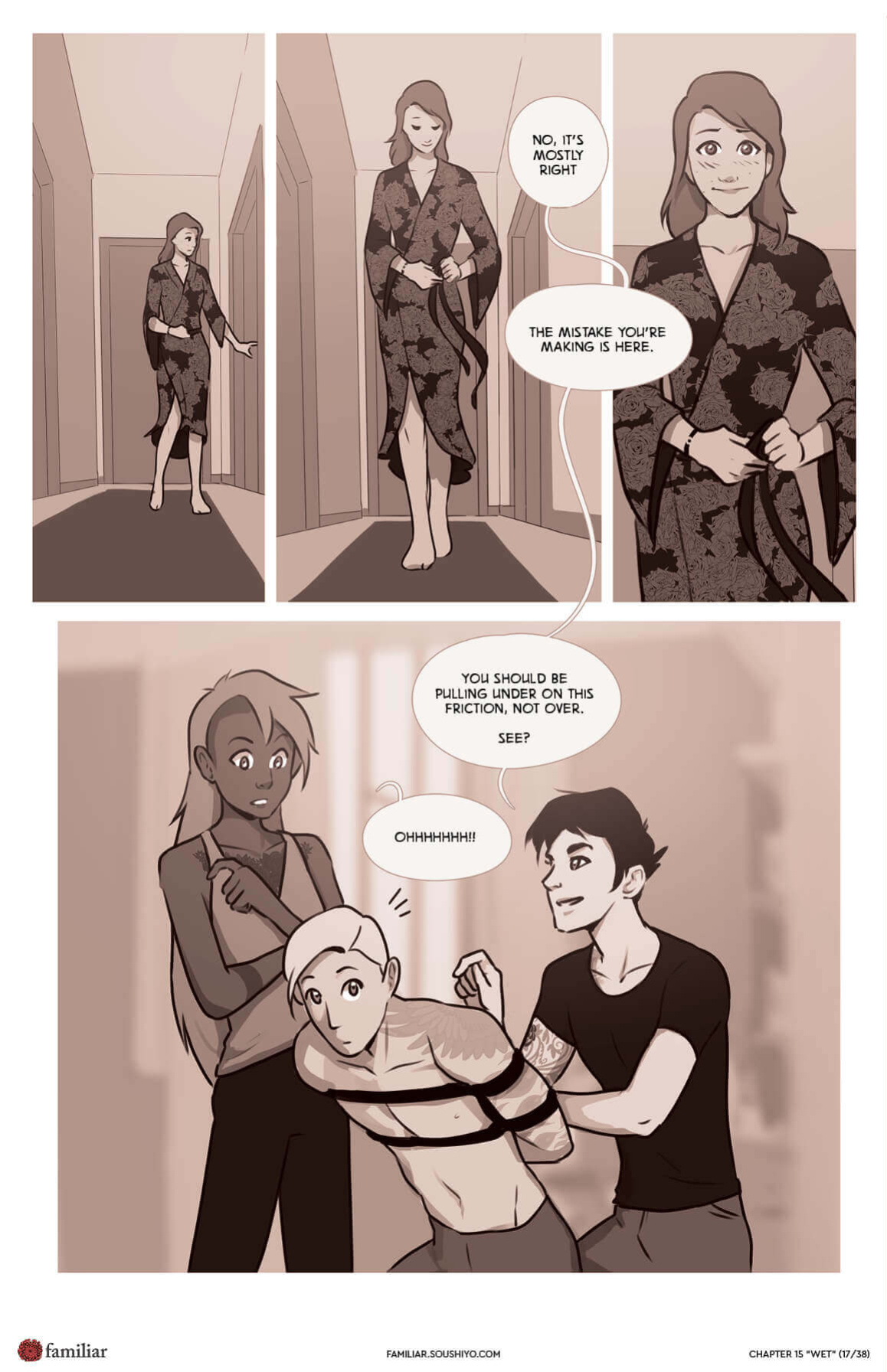 Familiar [Soushiyo] - Act 2 - Chapter 15 - Wet Part 1
