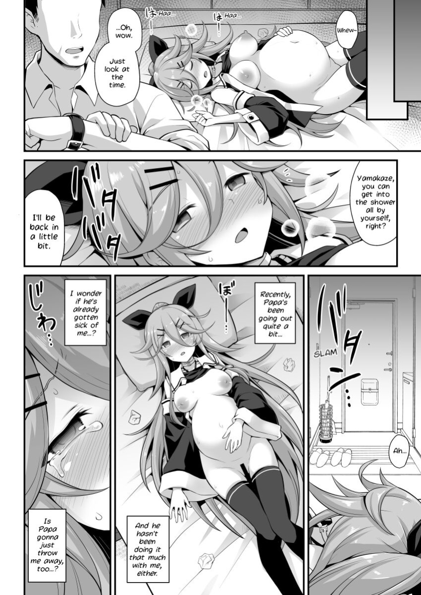 [Akutensoushin (Kokutou Nikke)] Yamakaze-chan wa Ai ga Omoi!! | Yamakaze's love is HEAVY!! (Kantai Collection -KanColle-) [LoeQuality Translations]