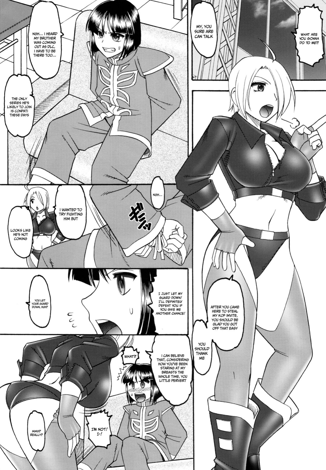 (C90) [SEMEDAIN G (Mokkouyou Bond, Mizutani Mint)] Akujo-tachi no Itazura | Mischief of The Wicked Women (King of Fighters)