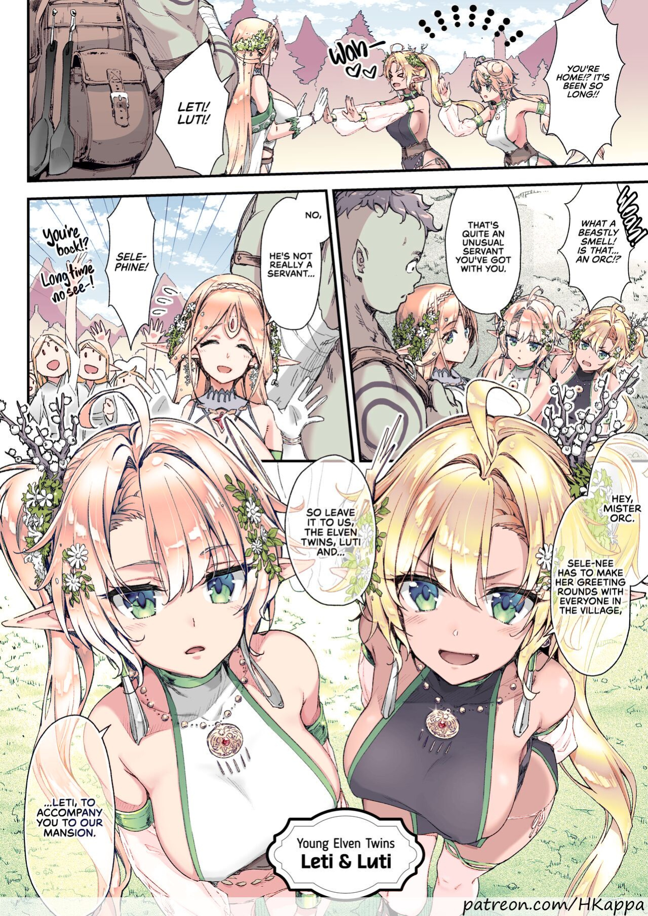 [Ichinose Land] Oideyo! Midarana Elf no Mori | Come to the Forest of the Lewd Elves! [RedLantern] [Colorized]