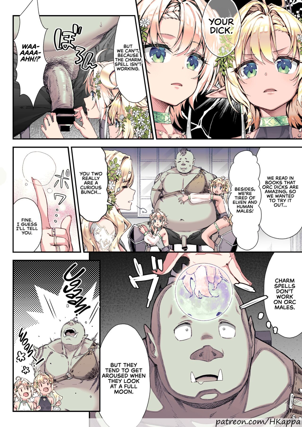 [Ichinose Land] Oideyo! Midarana Elf no Mori | Come to the Forest of the Lewd Elves! [RedLantern] [Colorized]