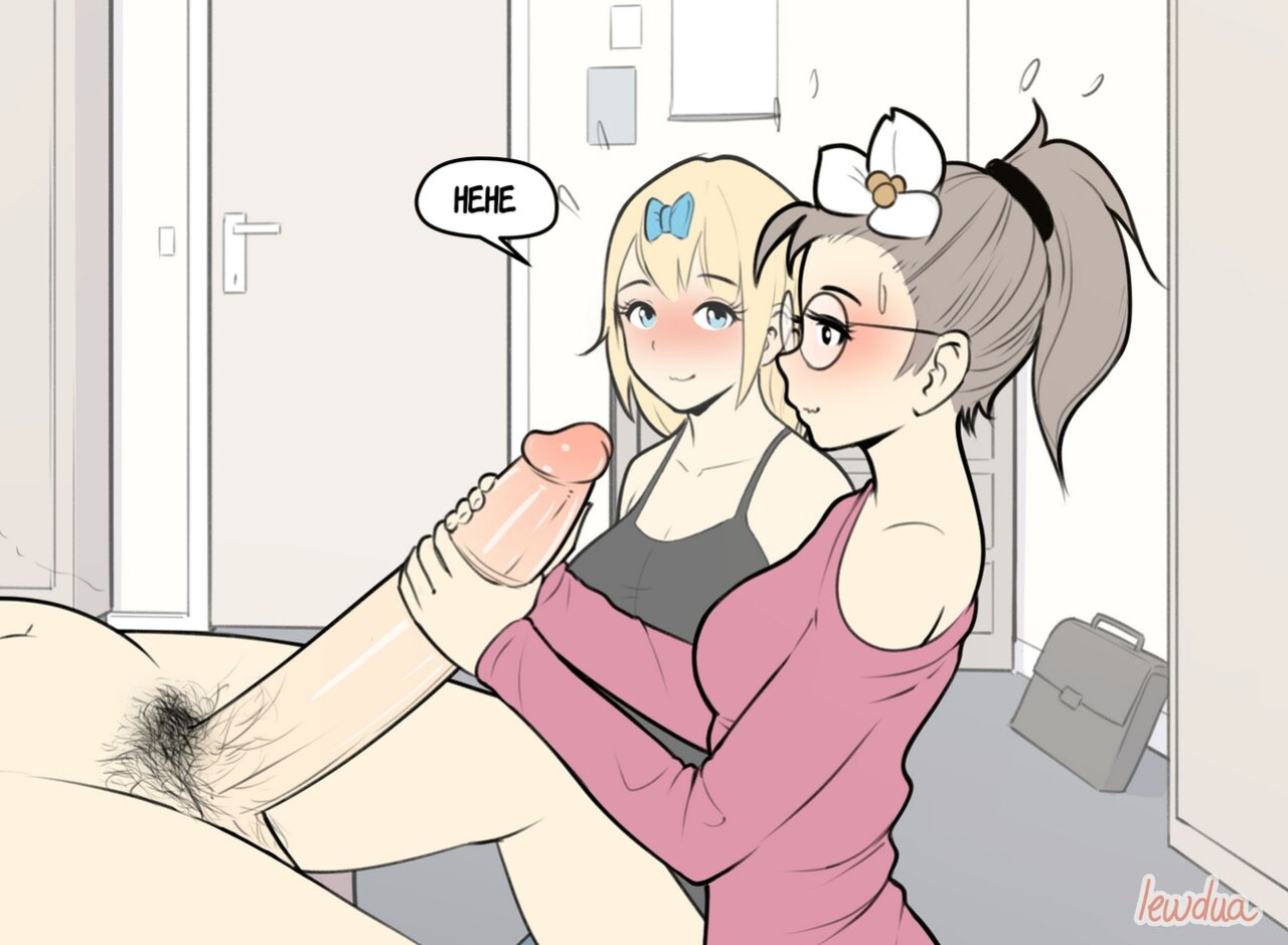 [Lewdua] Karen showing Nessie the truth (Hairy)