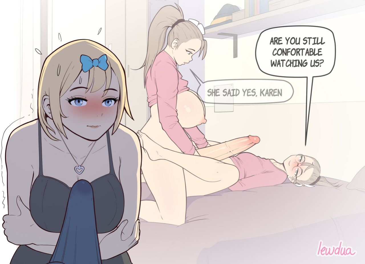 [Lewdua] Karen showing Nessie the truth (Hairy)
