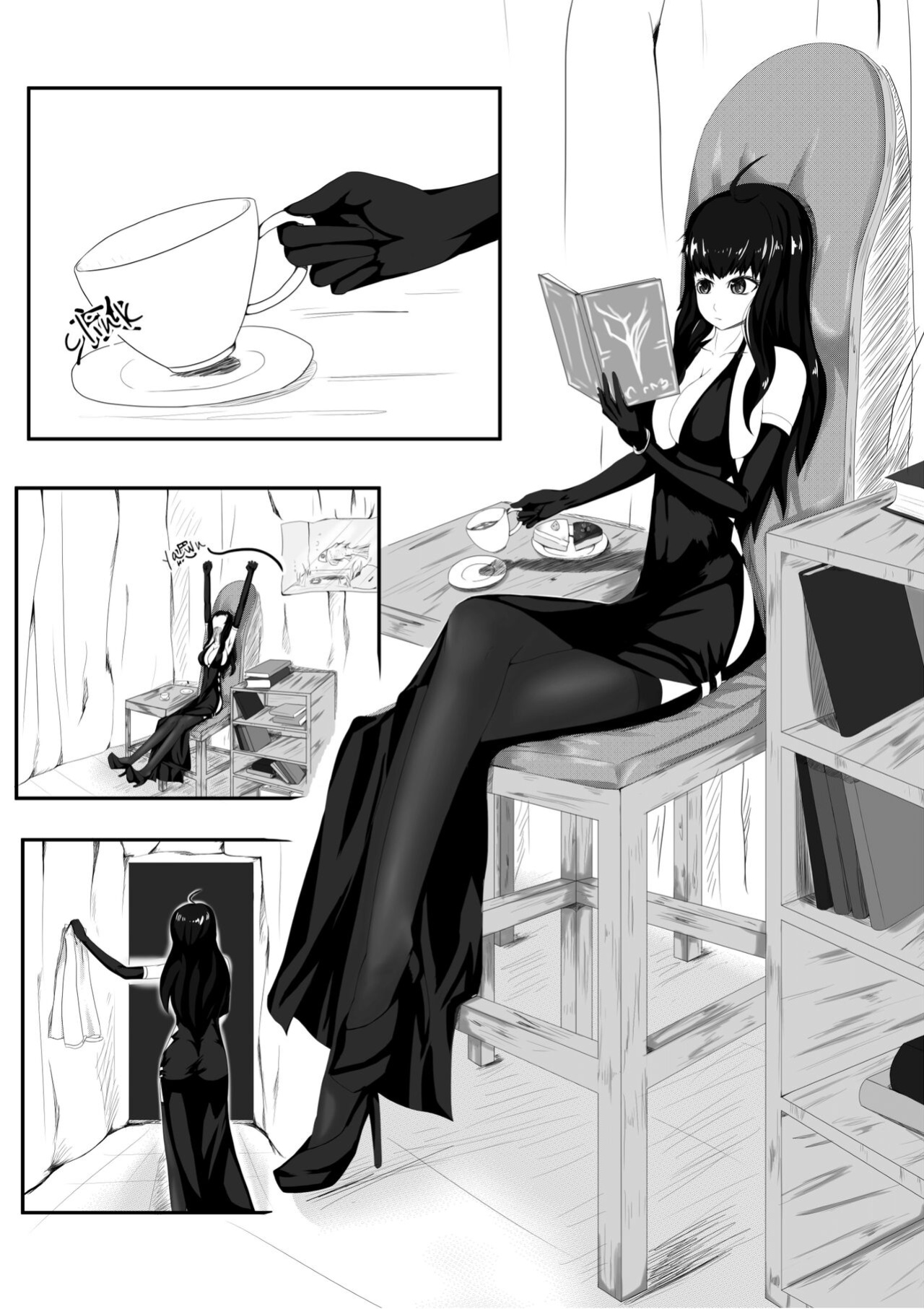 [HLL.ALSG99] Crimson Witch 1 [Pixiv]