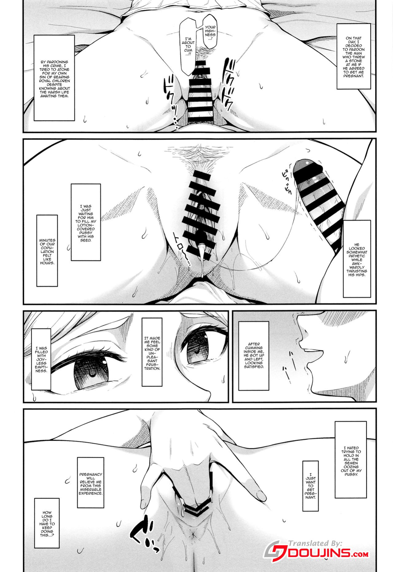 [Re:Cre@tors (Hiiragi Hajime)] Kairaku Ochi shita Botebara Joou Historia | If Historia Gives Into The Pleasure She'll Become A Pregnant Bellied Queen (Shingeki no Kyojin)