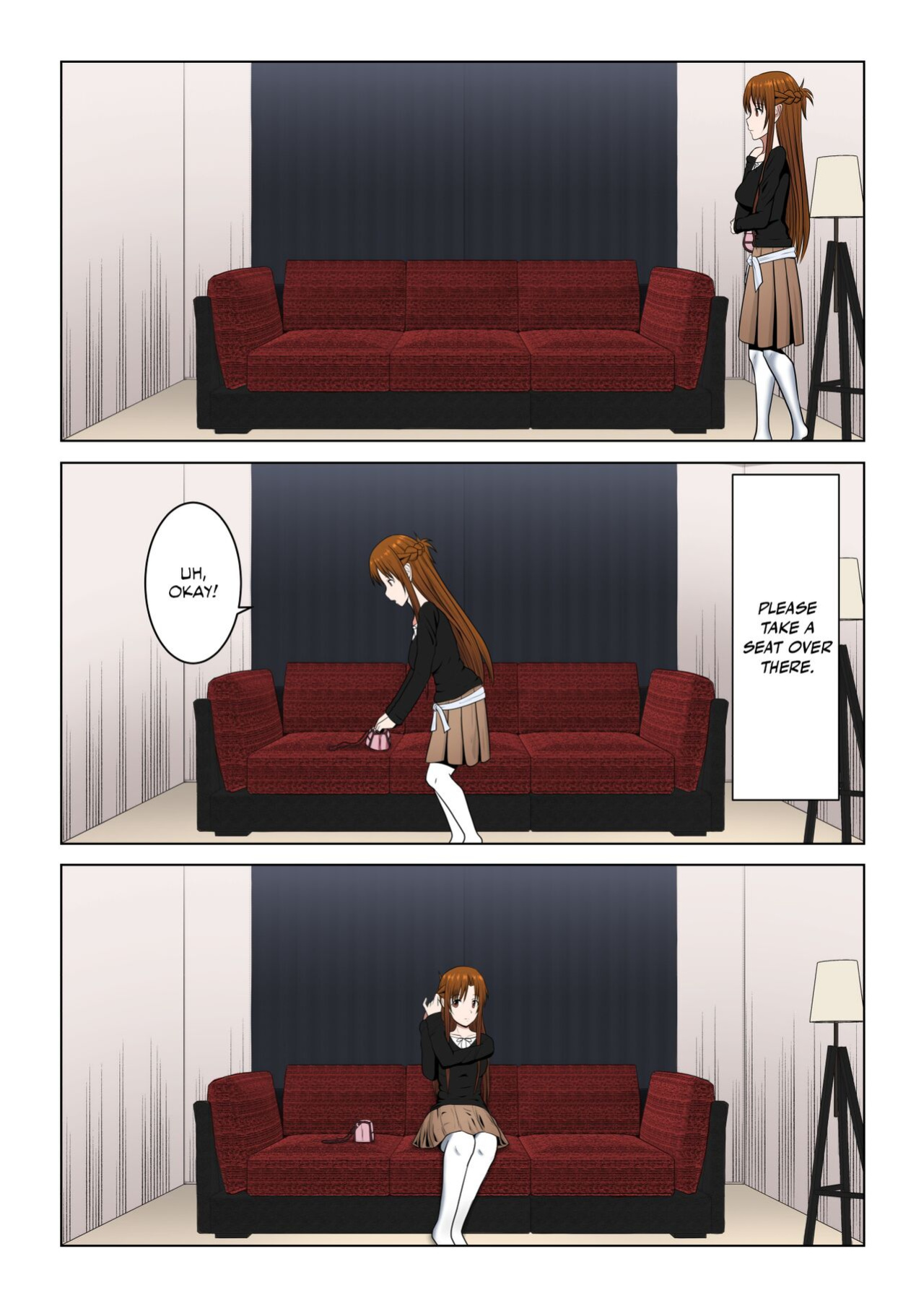 [Atelier Fujimiya (Fujimiya Siryu)] Machigatte Shirouto Mono AV ni Shutsuen Shichatte Netorareta Senkou-san (Sword Art Online) [Colorized] [Team Rabu2] [SPDSD]