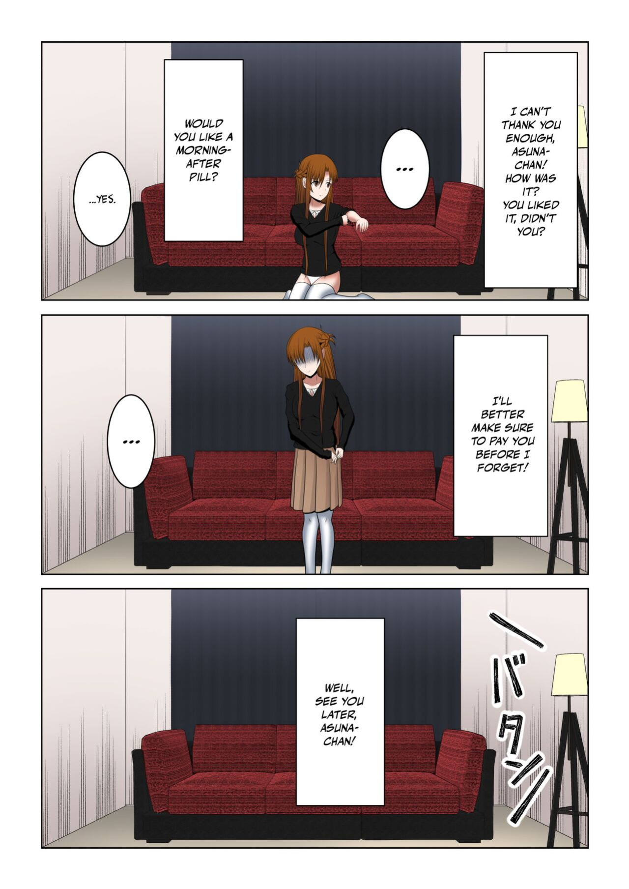 [Atelier Fujimiya (Fujimiya Siryu)] Machigatte Shirouto Mono AV ni Shutsuen Shichatte Netorareta Senkou-san (Sword Art Online) [Colorized] [Team Rabu2] [SPDSD]