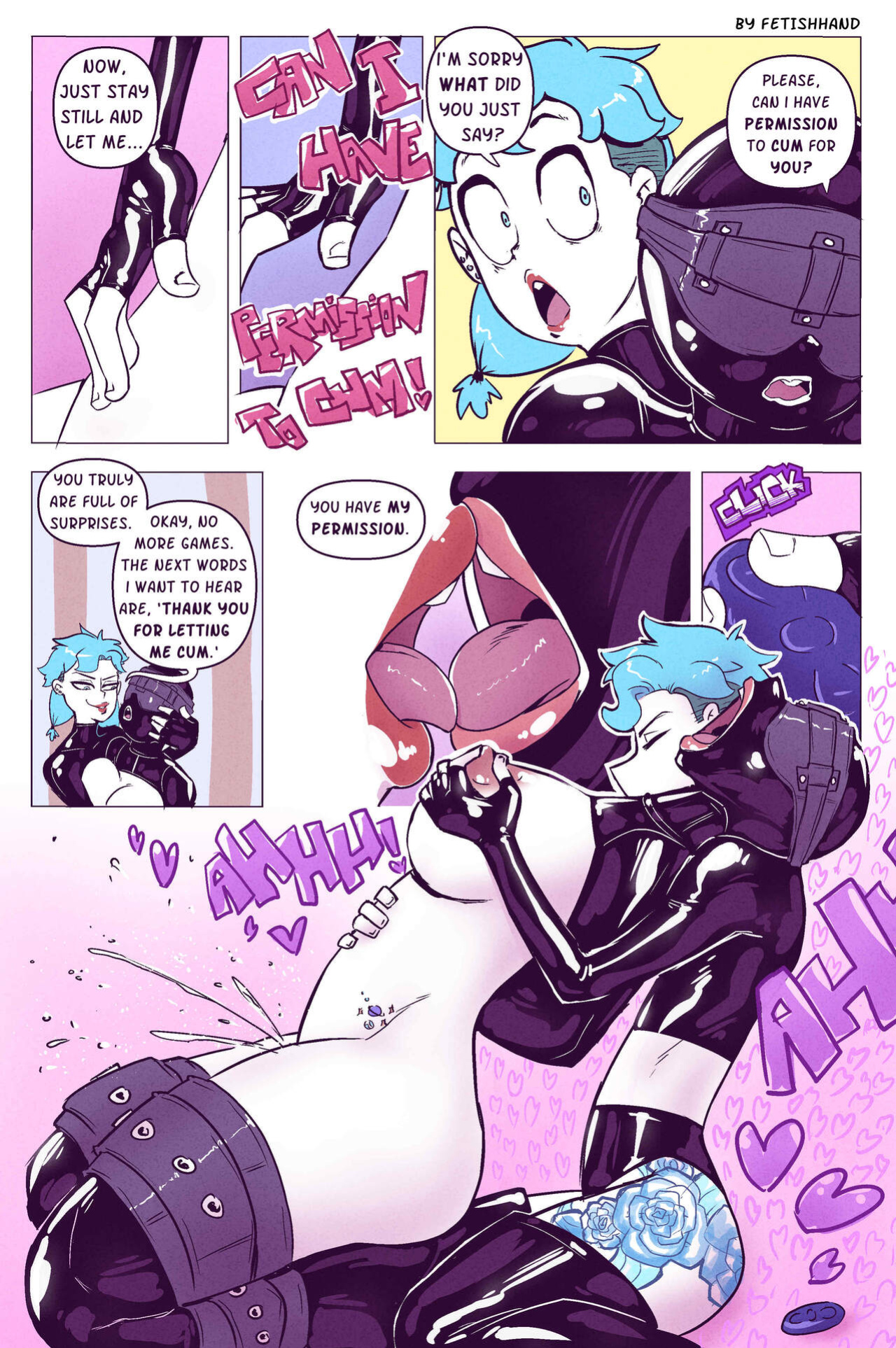 Fetishhand: Try Out 01 comic