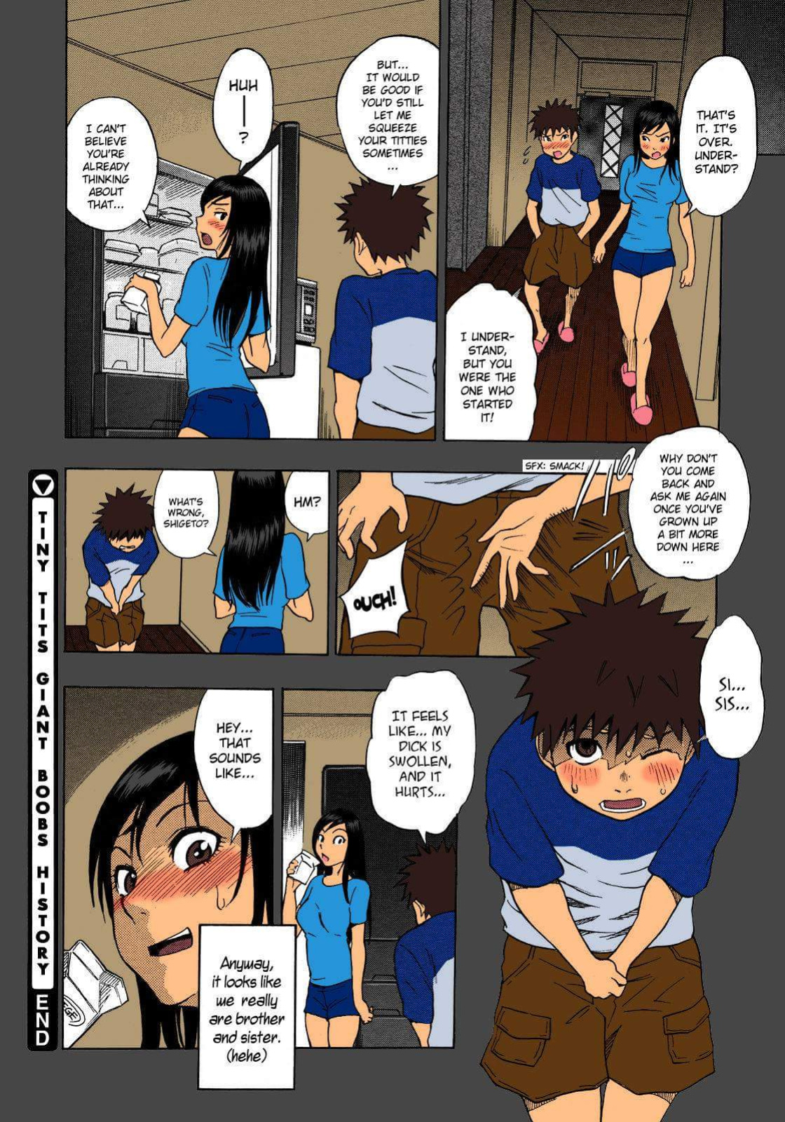 [Shiden Akira] Hinnyuu Kyonyuu History | Tiny Boobs Giant Tits History (COMIC Megastore 2008-03) [Rhapfan] [Colorized]