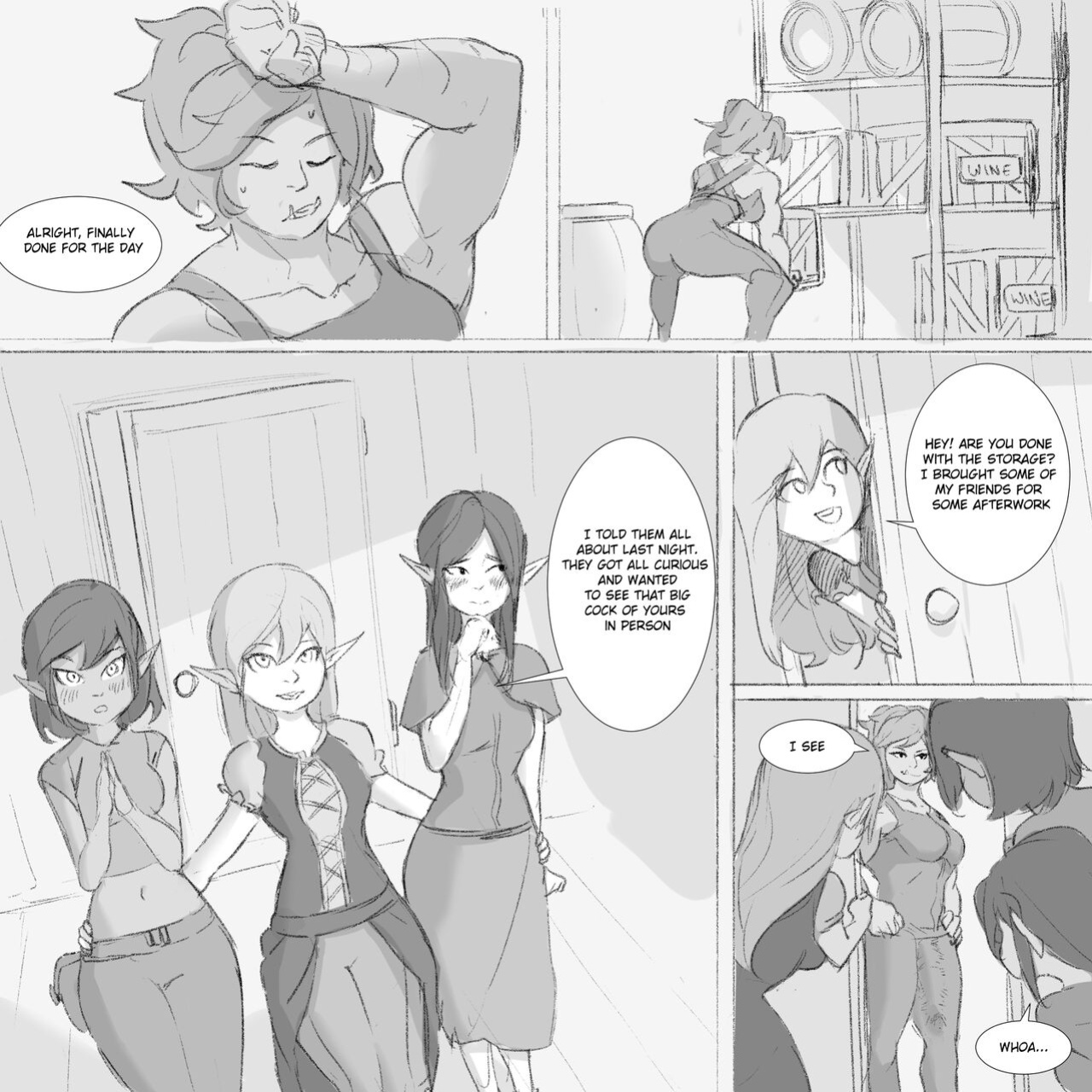[Creejo] Futa Orc & The Elf