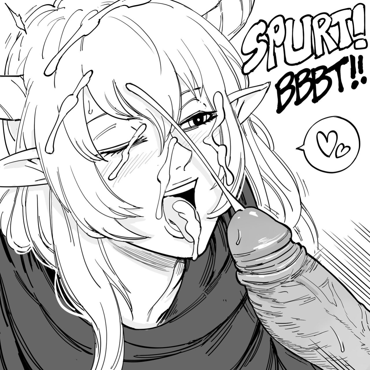 [BB (Baalbuddy) That One Time When the GACHA HORNED ELF Healer Tank claimed that She was doing a Medical Checkup and then did LEWD things to my BODY (Arknights)