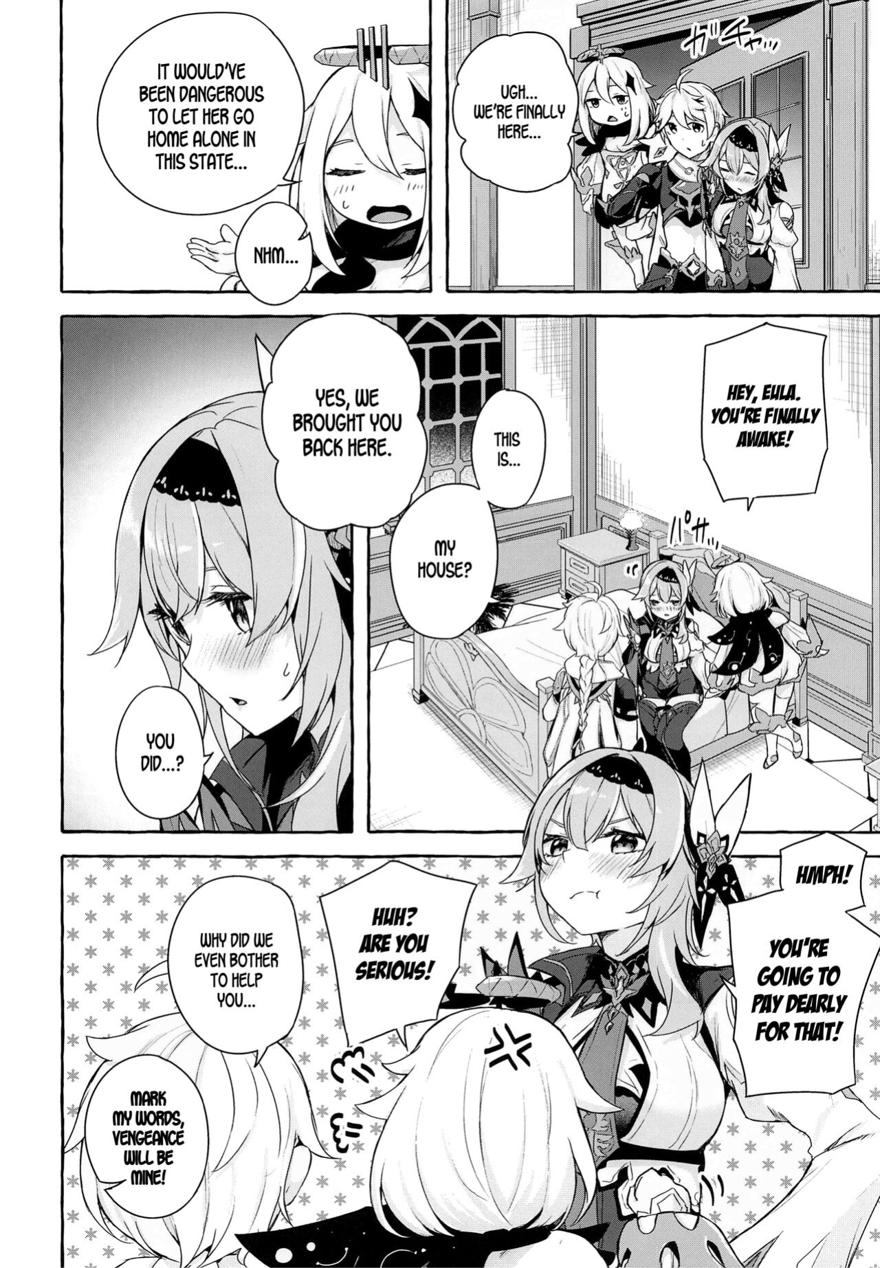 (C100) [Sawaraya Shoten (Sahara Gensei)] Eula's Melting Reaction (Genshin Impact) [LunaticSeibah]