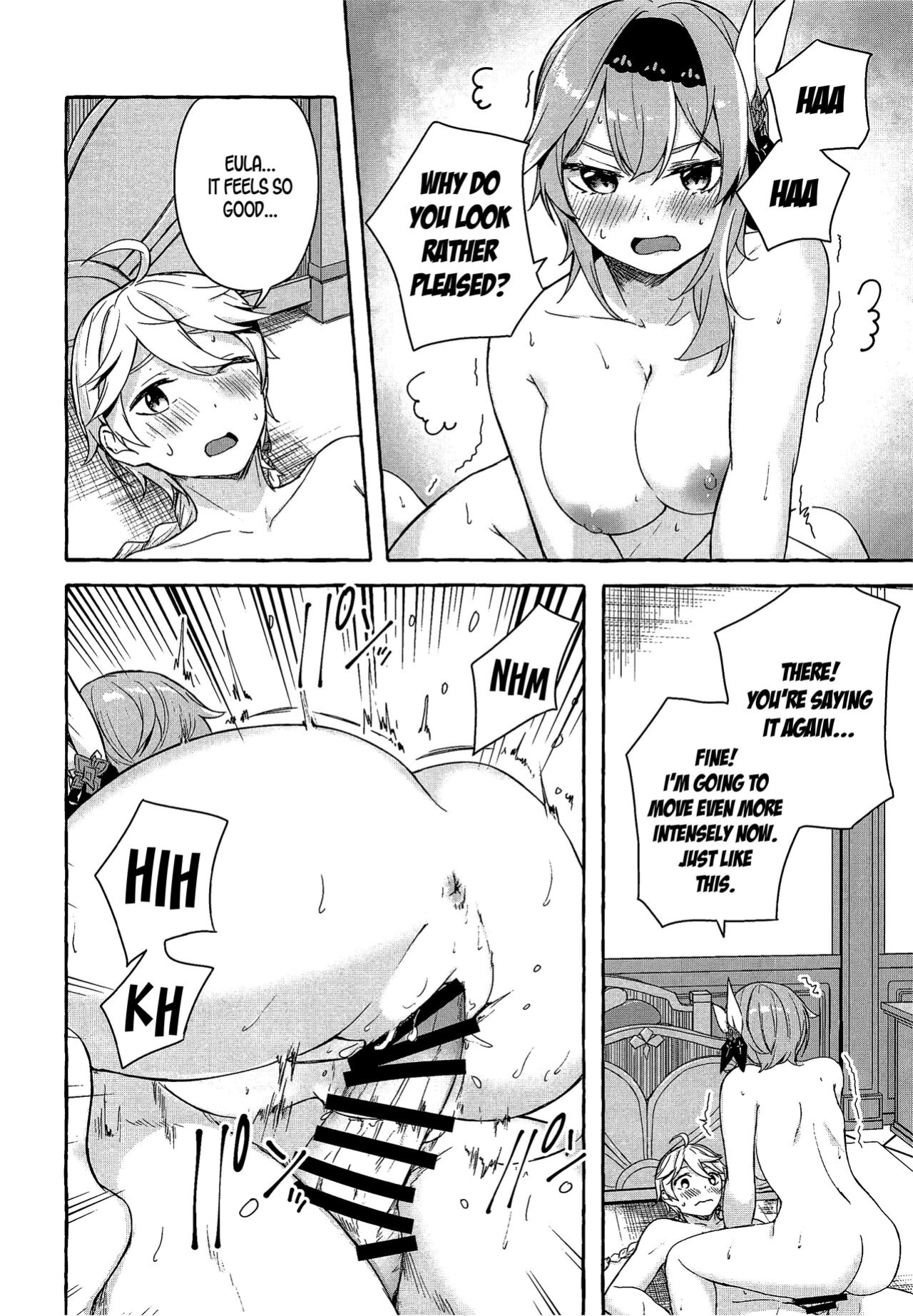 (C100) [Sawaraya Shoten (Sahara Gensei)] Eula's Melting Reaction (Genshin Impact) [LunaticSeibah]