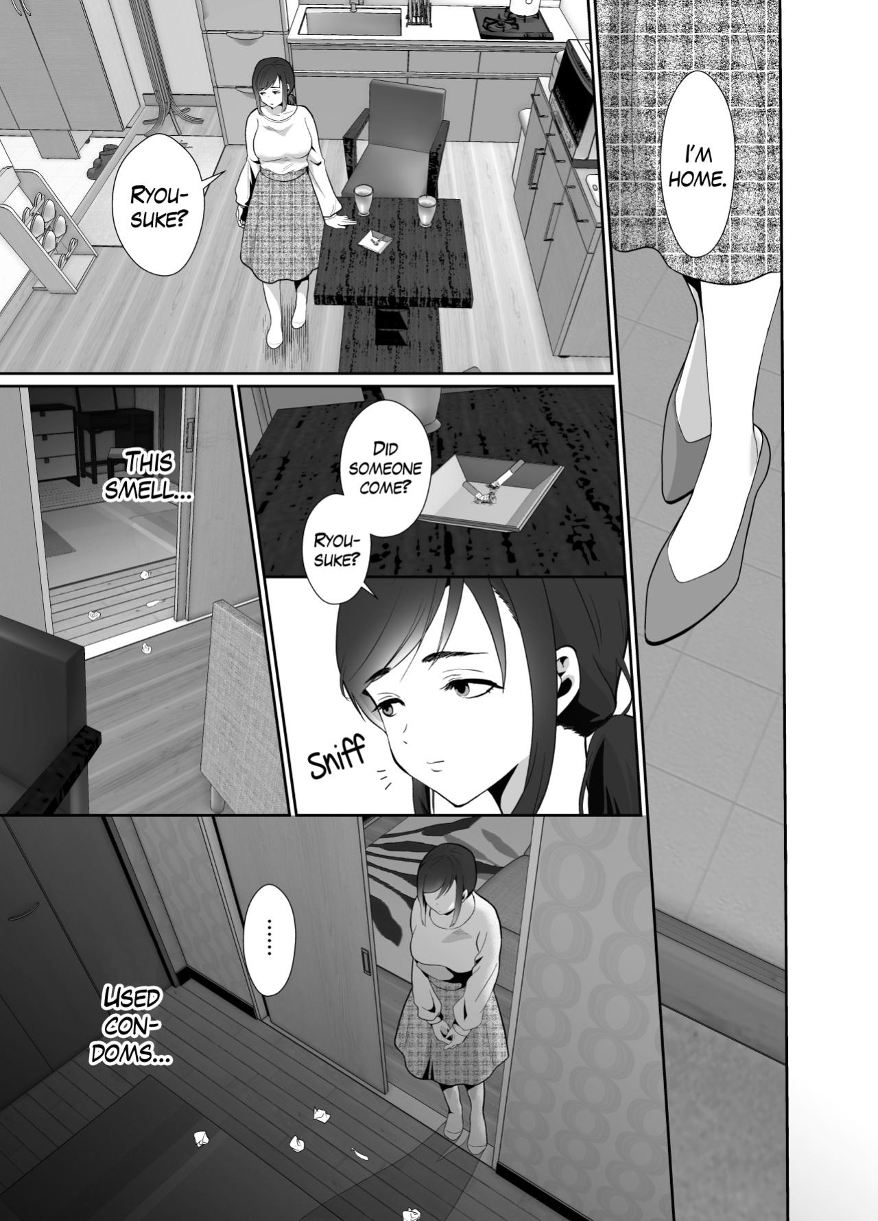 [Kinokko (Taguchi Monyata)] Uwakisyou no Otto ni Seitenkan Kusuri o Nomase Tsuzuketa Kekka | The Results of Making my Adulterous Husband Continuously Drink a Gender-Bending Drug [Blavatsky Project]
