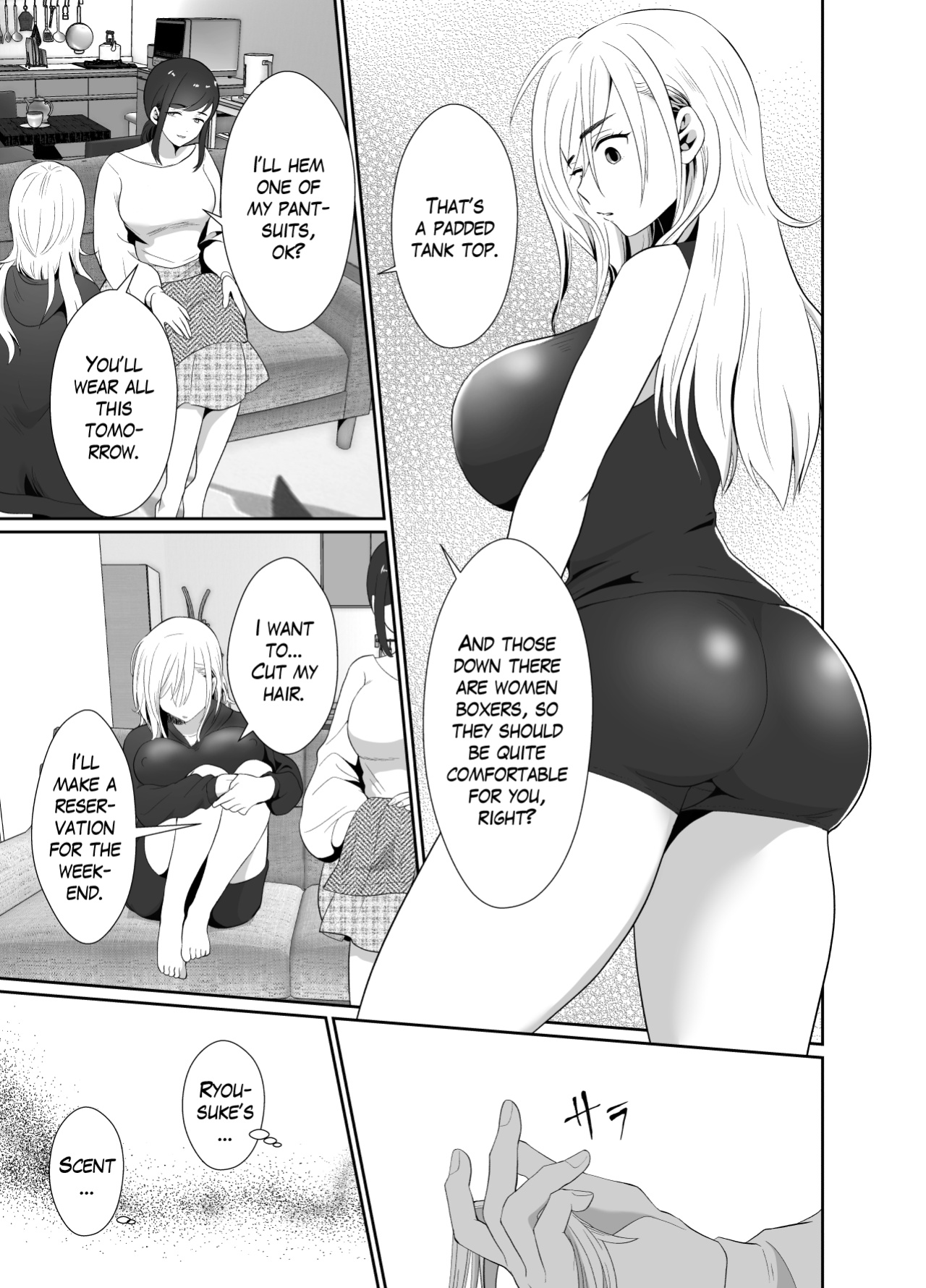 [Kinokko (Taguchi Monyata)] Uwakisyou no Otto ni Seitenkan Kusuri o Nomase Tsuzuketa Kekka | The Results of Making my Adulterous Husband Continuously Drink a Gender-Bending Drug [Blavatsky Project]