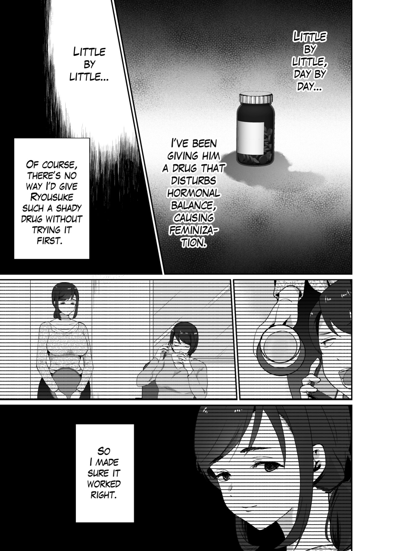 [Kinokko (Taguchi Monyata)] Uwakisyou no Otto ni Seitenkan Kusuri o Nomase Tsuzuketa Kekka | The Results of Making my Adulterous Husband Continuously Drink a Gender-Bending Drug [Blavatsky Project]