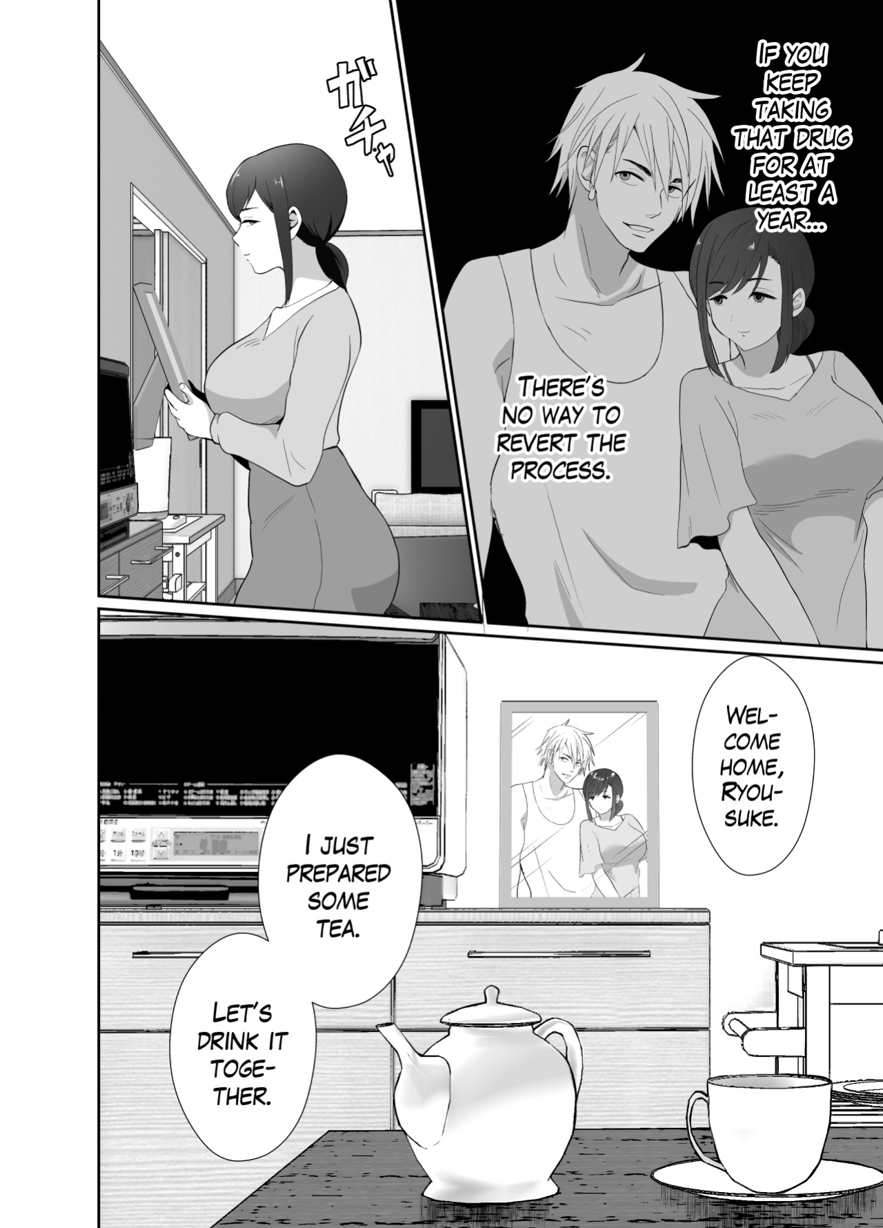 [Kinokko (Taguchi Monyata)] Uwakisyou no Otto ni Seitenkan Kusuri o Nomase Tsuzuketa Kekka | The Results of Making my Adulterous Husband Continuously Drink a Gender-Bending Drug [Blavatsky Project]