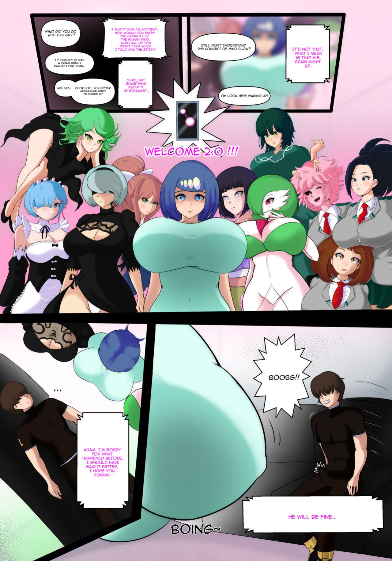 Waifu Mission : Repopulate the new Earth