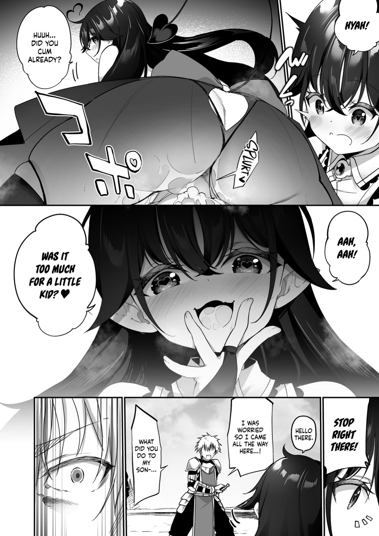 [Slime no Kanmuri (Kanmuri)] Maou ni Idonda Yuusha ga Succubus ni Ochite iku Hanashi | The Hero That Defeated the Demon Lord ♂ Falls Into a Succubus [Kinsei Translations]